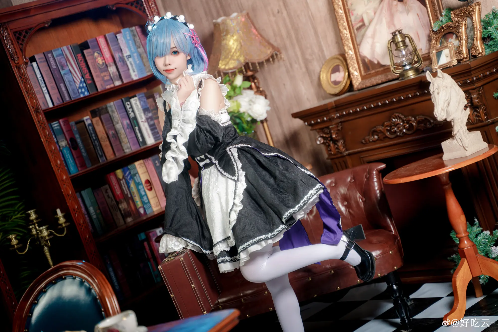 COSPLAY 要和蕾姆约会吗？Re:从零开始的异世界生活 蕾姆@好吃云- COSPLAY-第10张