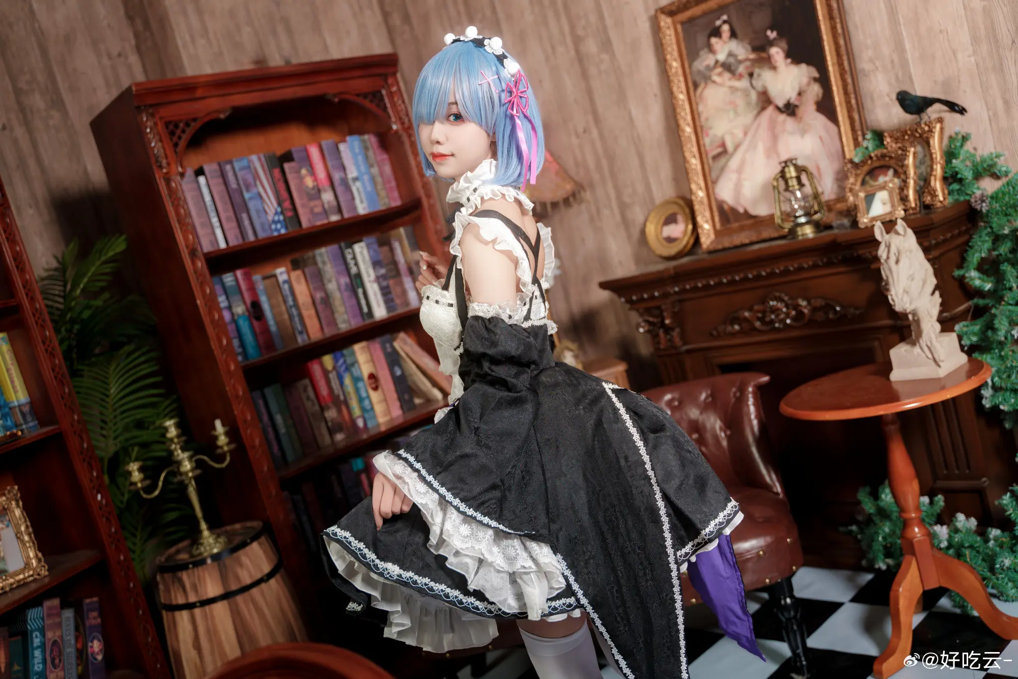 COSPLAY 要和蕾姆约会吗？Re:从零开始的异世界生活 蕾姆@好吃云- COSPLAY-第5张