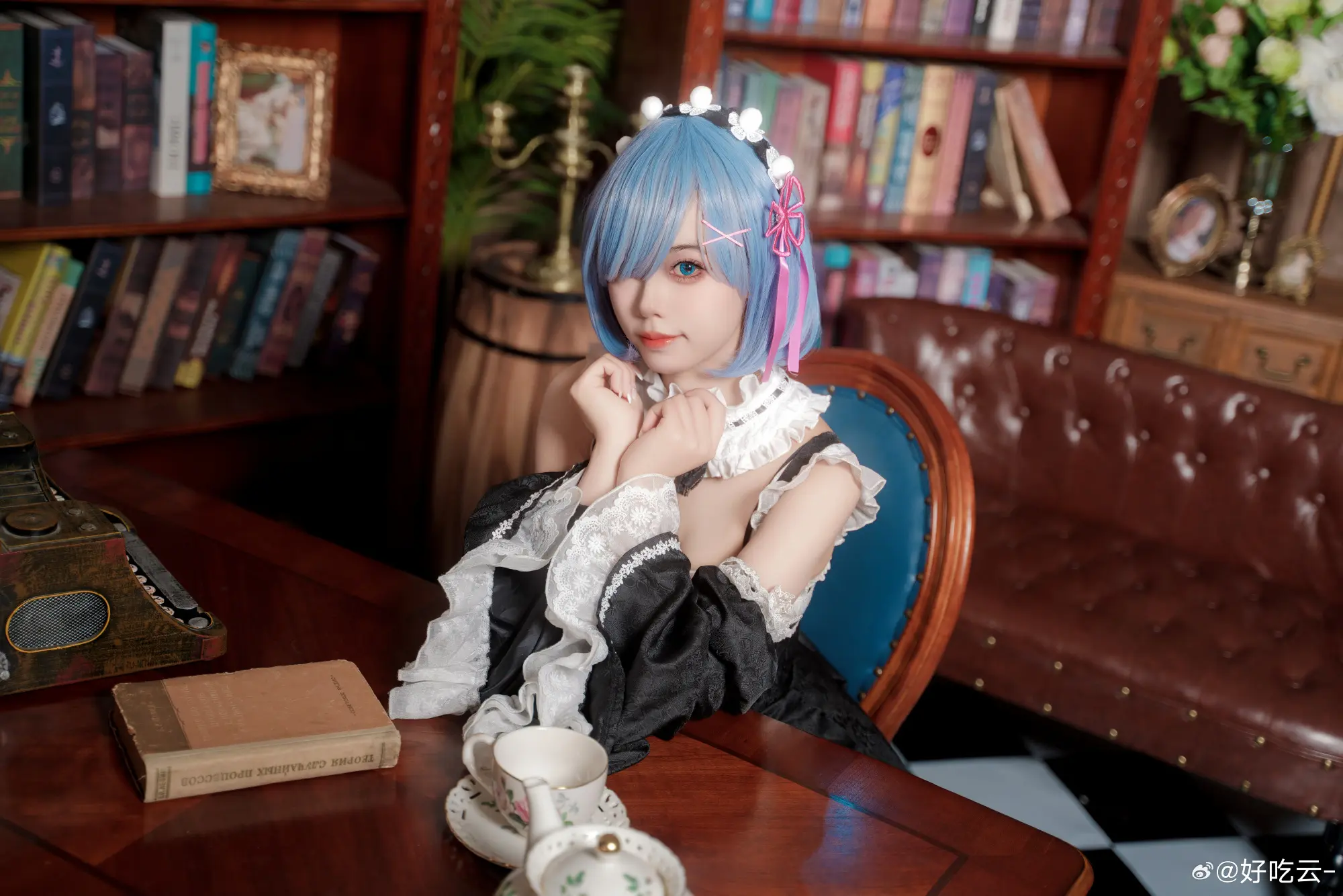 COSPLAY 要和蕾姆约会吗？Re:从零开始的异世界生活 蕾姆@好吃云- COSPLAY-第7张
