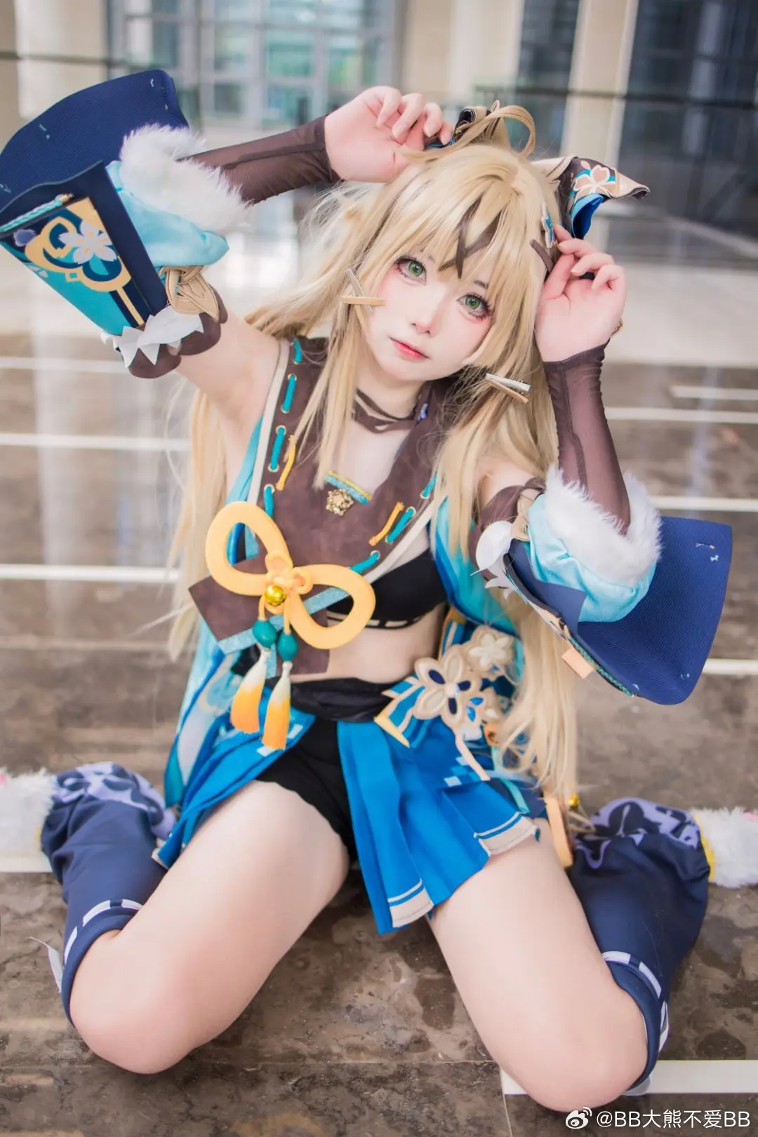 cos 原神 绮良良@一大碗杏仁豆腐 ​​​-公众号小姨ai