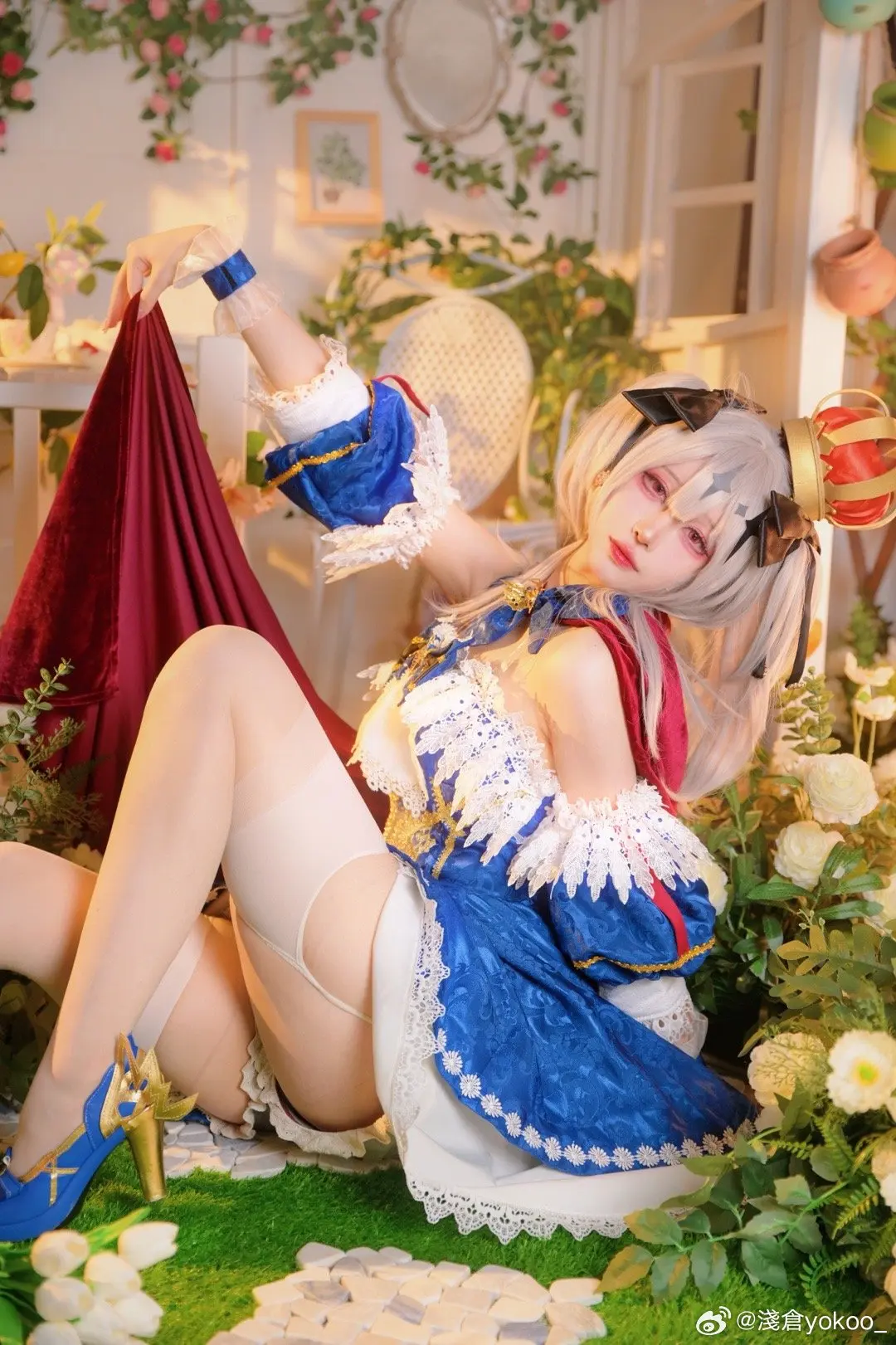 cosplay 碧蓝航线 霞飞@淺倉yokoo_-公众号小姨ai