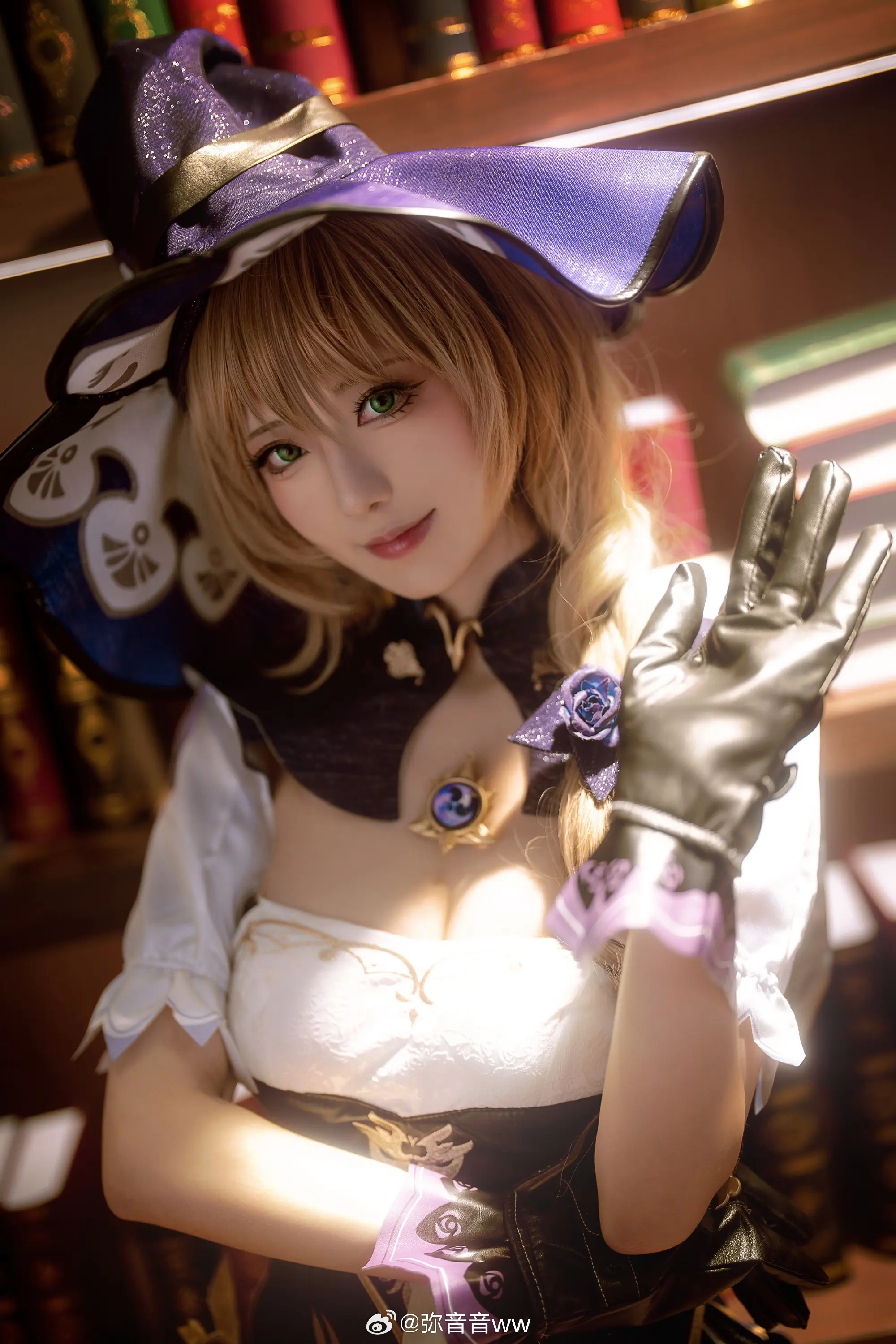 cosplay 原神 丽莎@弥音音ww-公众号小姨ai