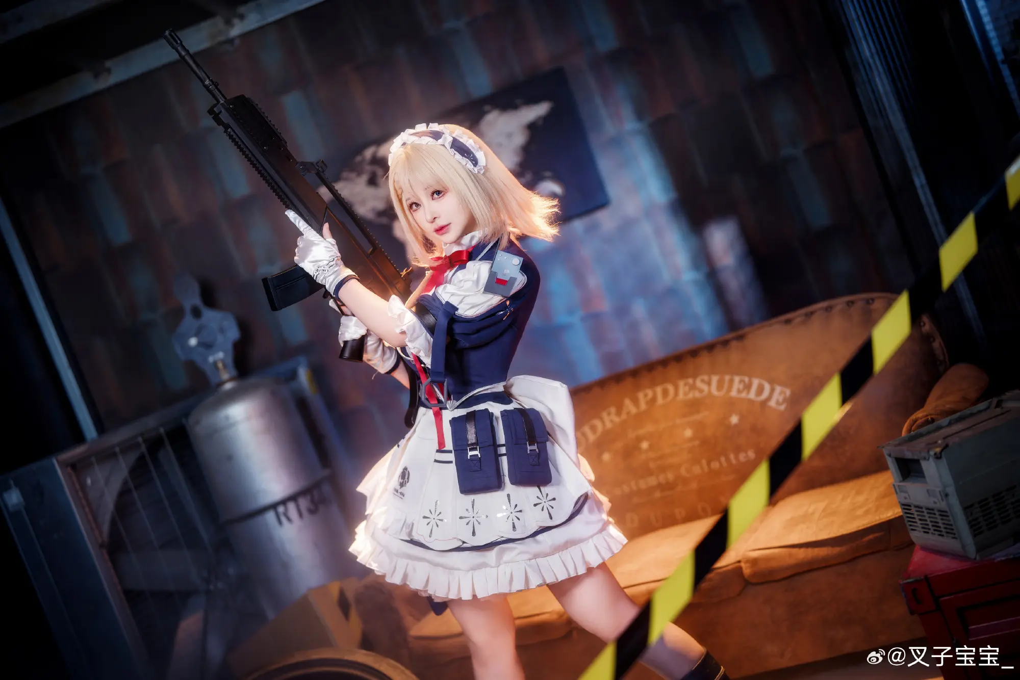 COSPLAY 作为一个称职的女仆，桑朵莱希一定能处理好所有的事情！ 少前2@叉子宝宝_ COSPLAY-第4张