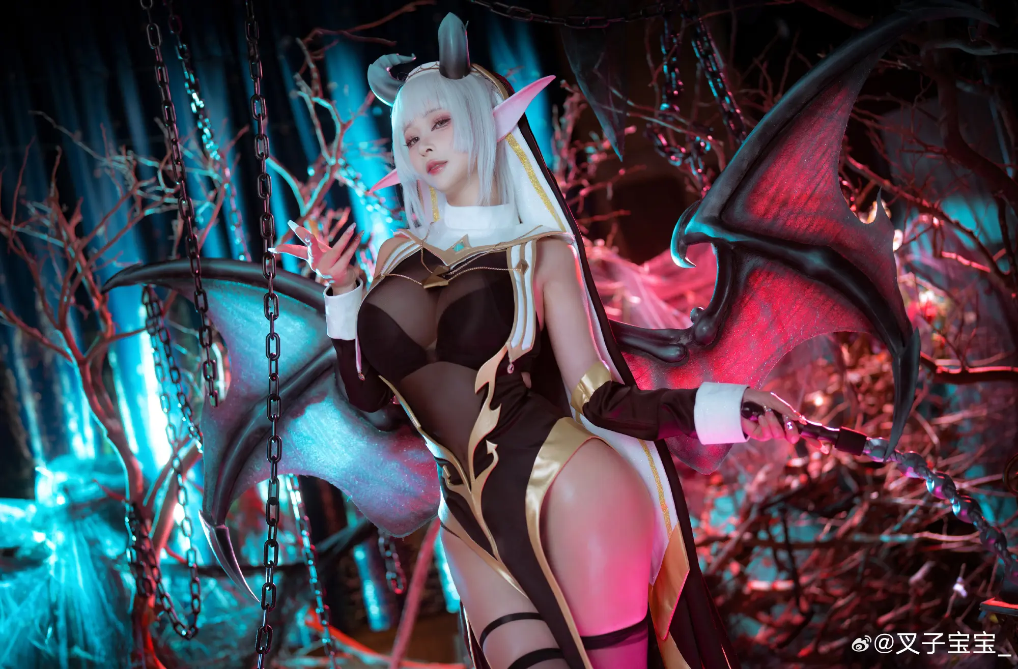 COSPLAY 🌟痛苦女王的后摇怎么这么大！小冰冰传奇@叉子宝宝_ COSPLAY-第6张