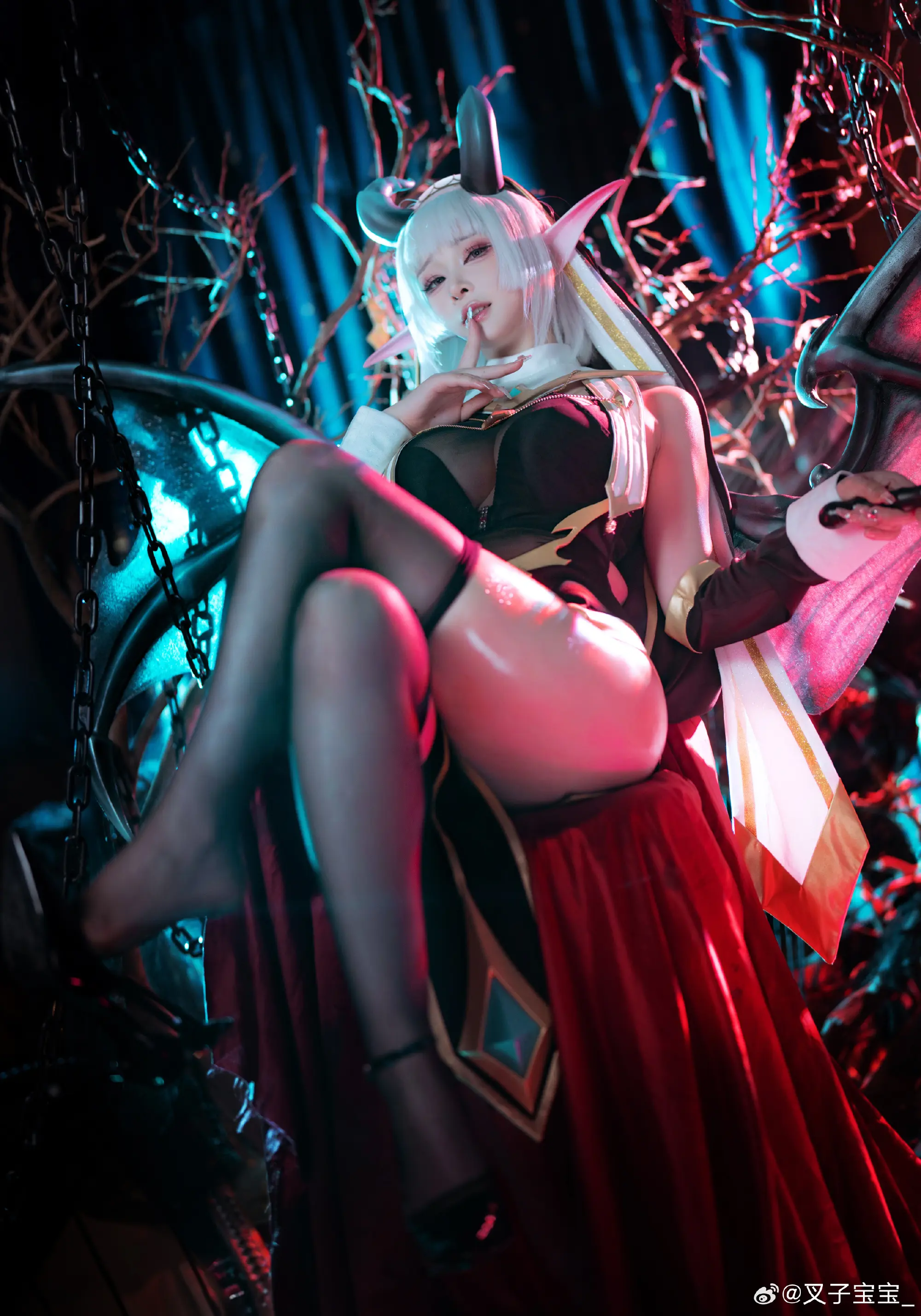COSPLAY 🌟痛苦女王的后摇怎么这么大！小冰冰传奇@叉子宝宝_ COSPLAY-第2张