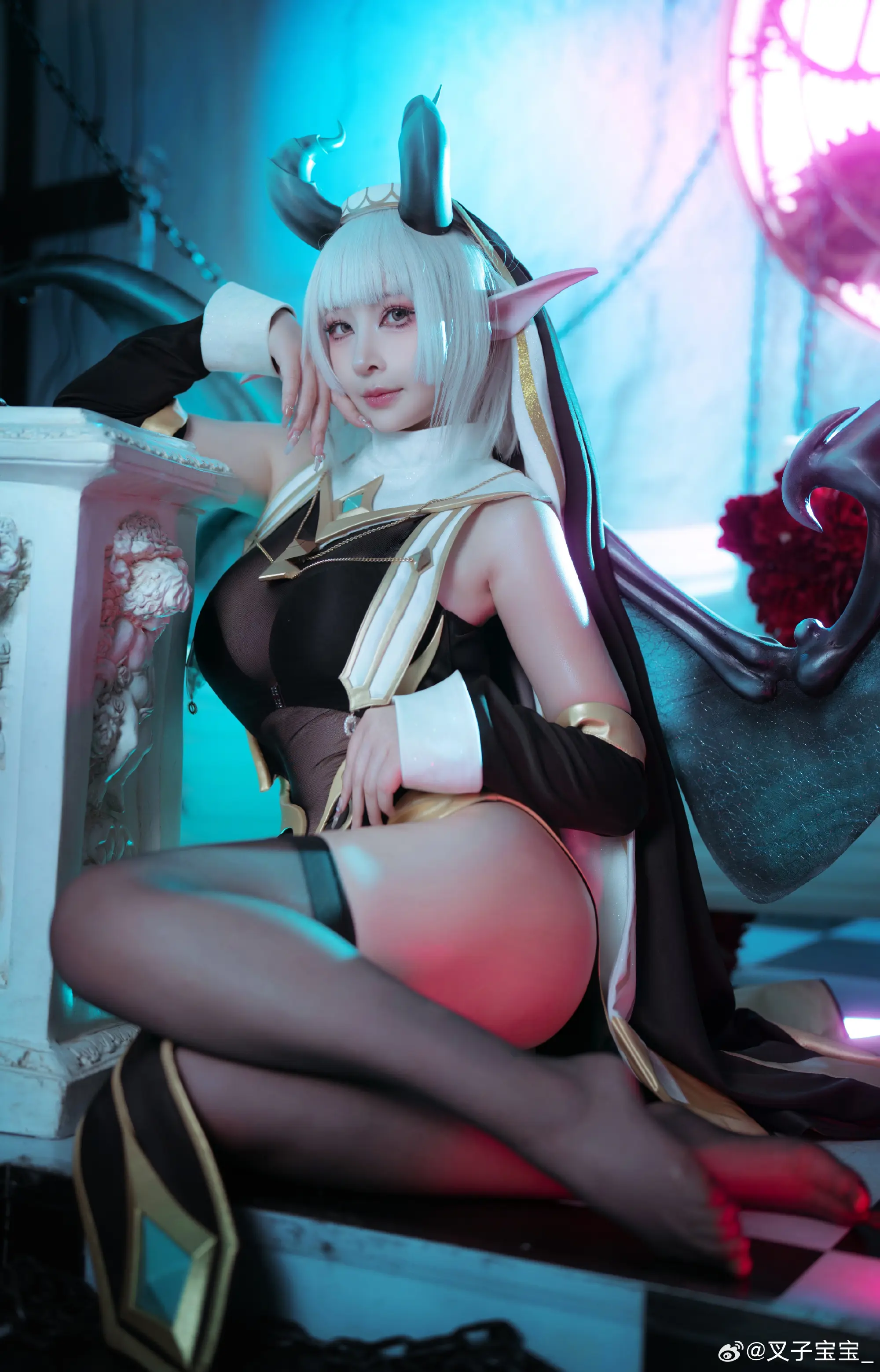COSPLAY 🌟痛苦女王的后摇怎么这么大！小冰冰传奇@叉子宝宝_ COSPLAY-第3张
