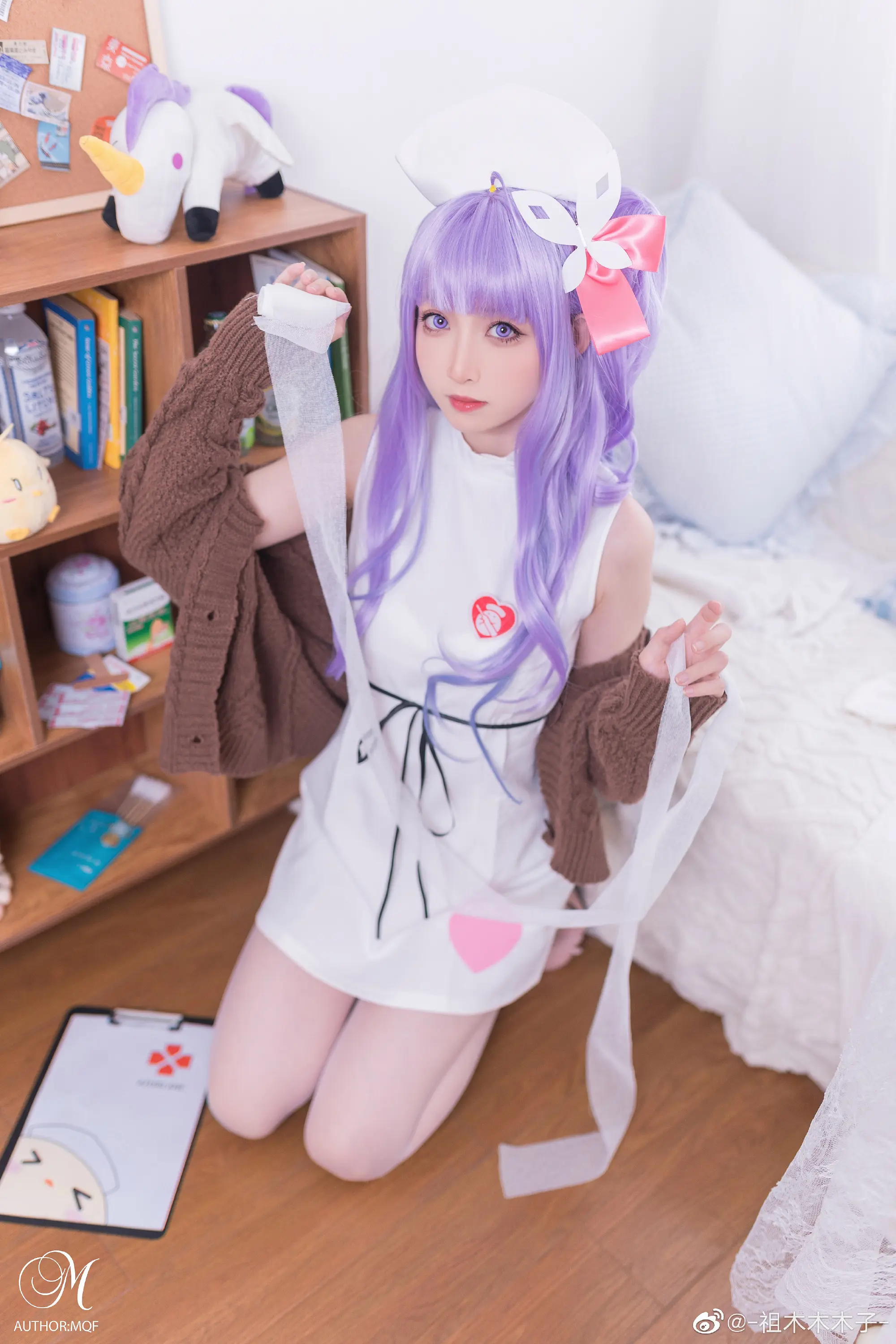 碧蓝航线 💉独角兽-天使的护理时间@-祖木木木子--公众号小姨ai