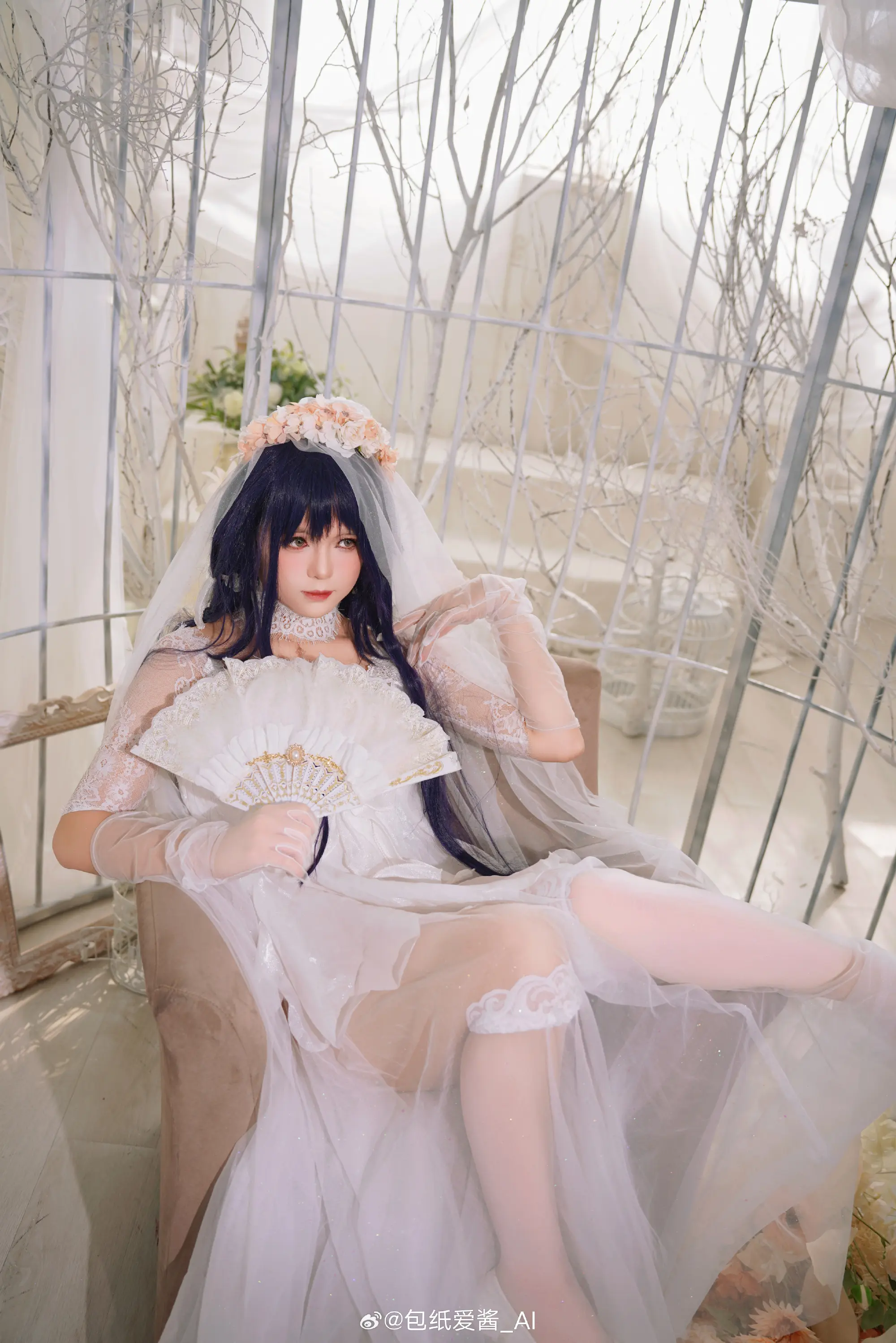 cosplay 指挥官真是爱撒娇呢。。碧蓝航线@包纸爱酱_AI-公众号小姨ai