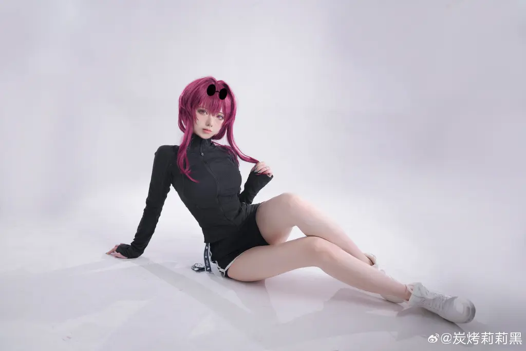 COSPLAY 崩坏星穹铁道 卡芙卡@炭烤莉莉黑 COSPLAY-第6张