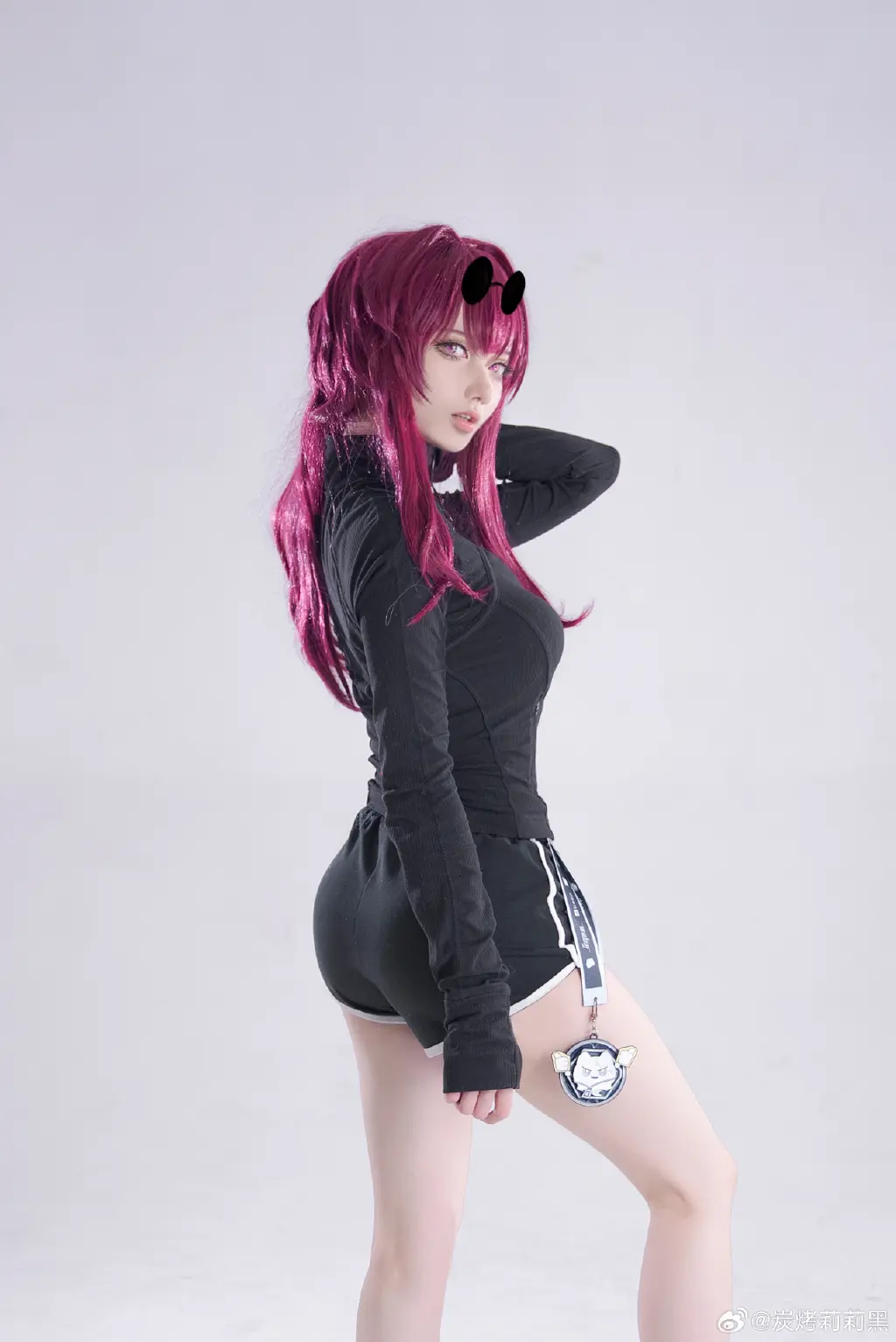 COSPLAY 崩坏星穹铁道 卡芙卡@炭烤莉莉黑 COSPLAY-第7张