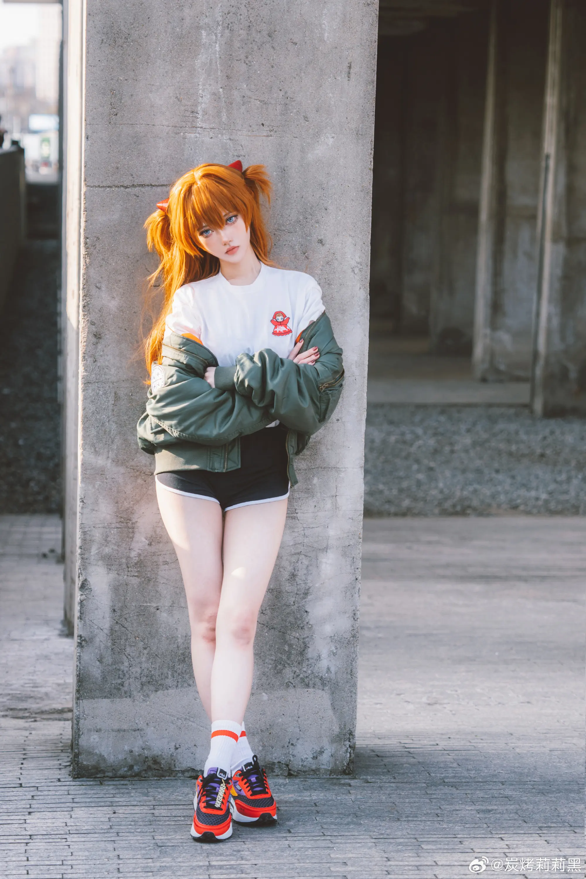 去龙美转了一圈 久违的外景 明日香@炭烤莉莉黑 COSPLAY-第9张