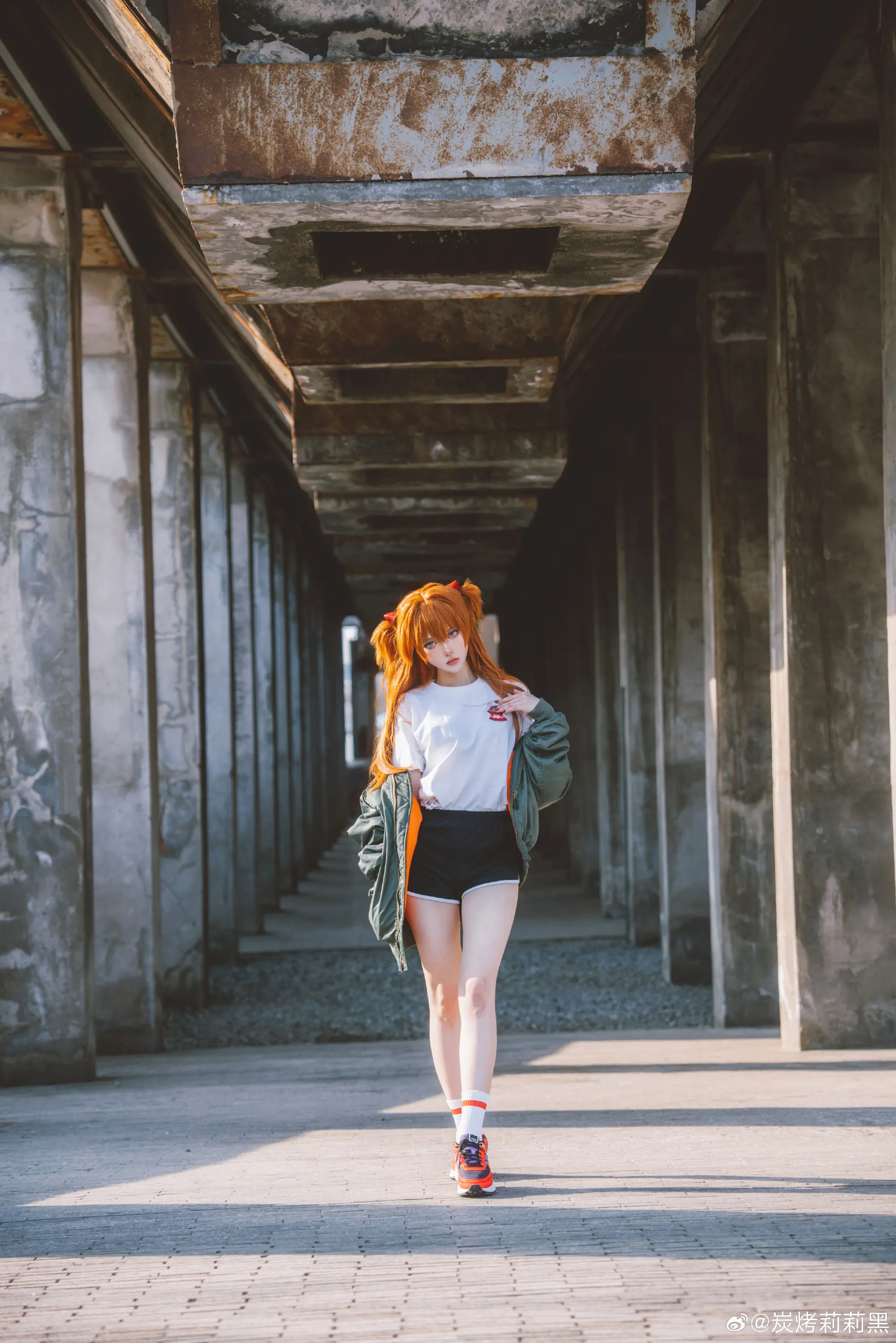 去龙美转了一圈 久违的外景 明日香@炭烤莉莉黑 COSPLAY-第5张