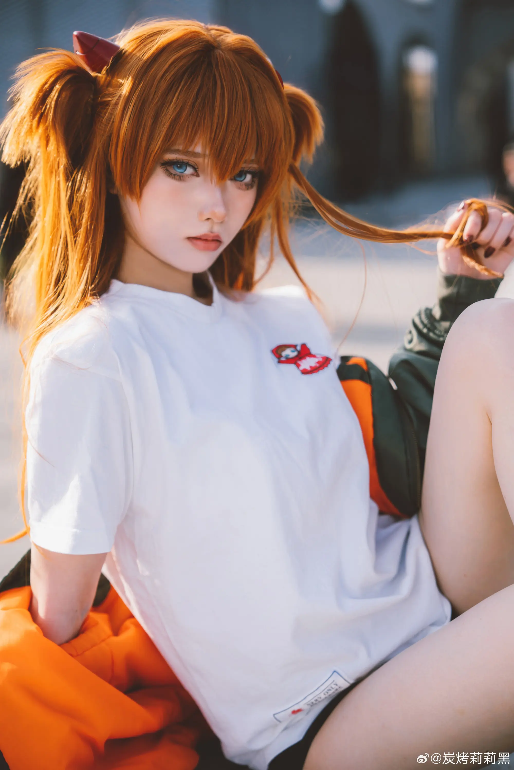 去龙美转了一圈 久违的外景 明日香@炭烤莉莉黑 COSPLAY-第3张