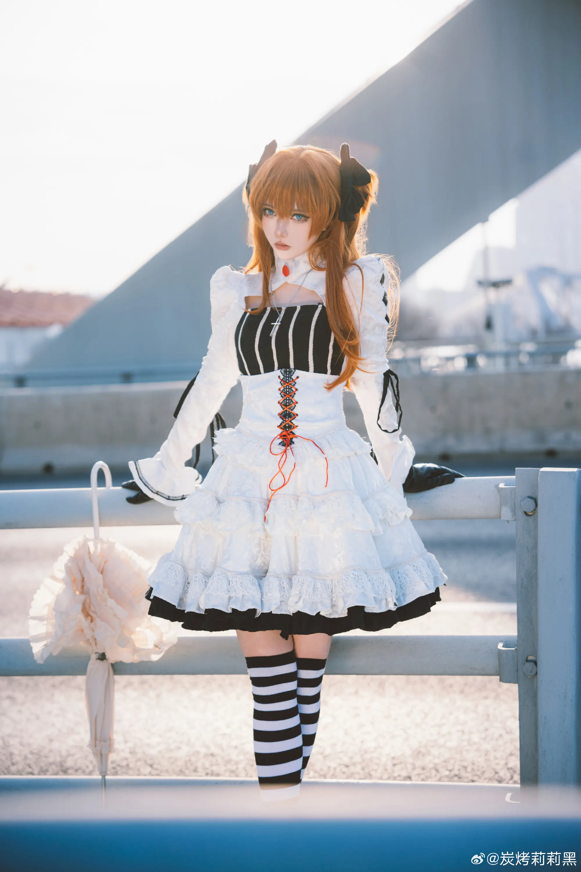 COSPLAY 艳阳下的香香 明日香@炭烤莉莉黑 COSPLAY-第6张