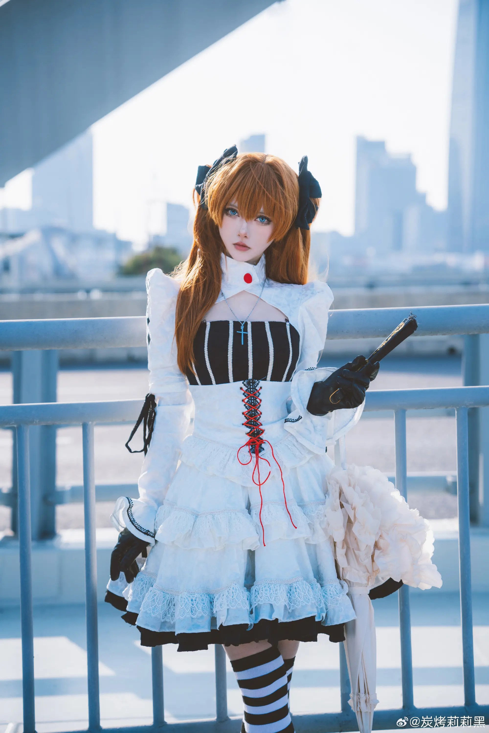 COSPLAY 艳阳下的香香 明日香@炭烤莉莉黑 COSPLAY-第10张
