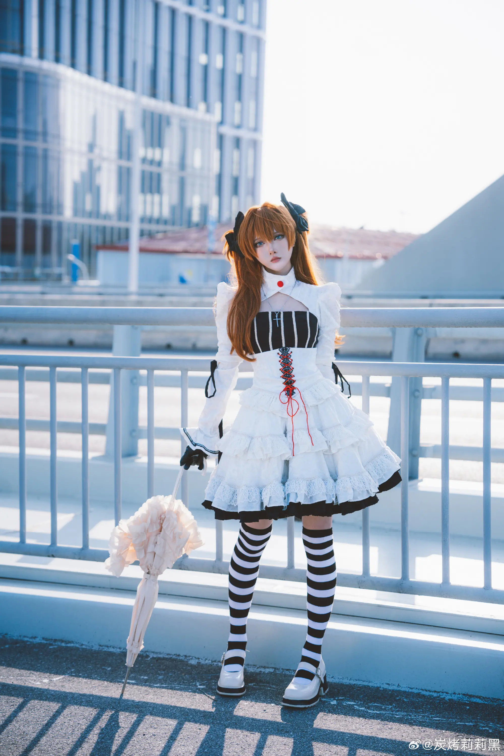 COSPLAY 艳阳下的香香 明日香@炭烤莉莉黑 COSPLAY-第5张