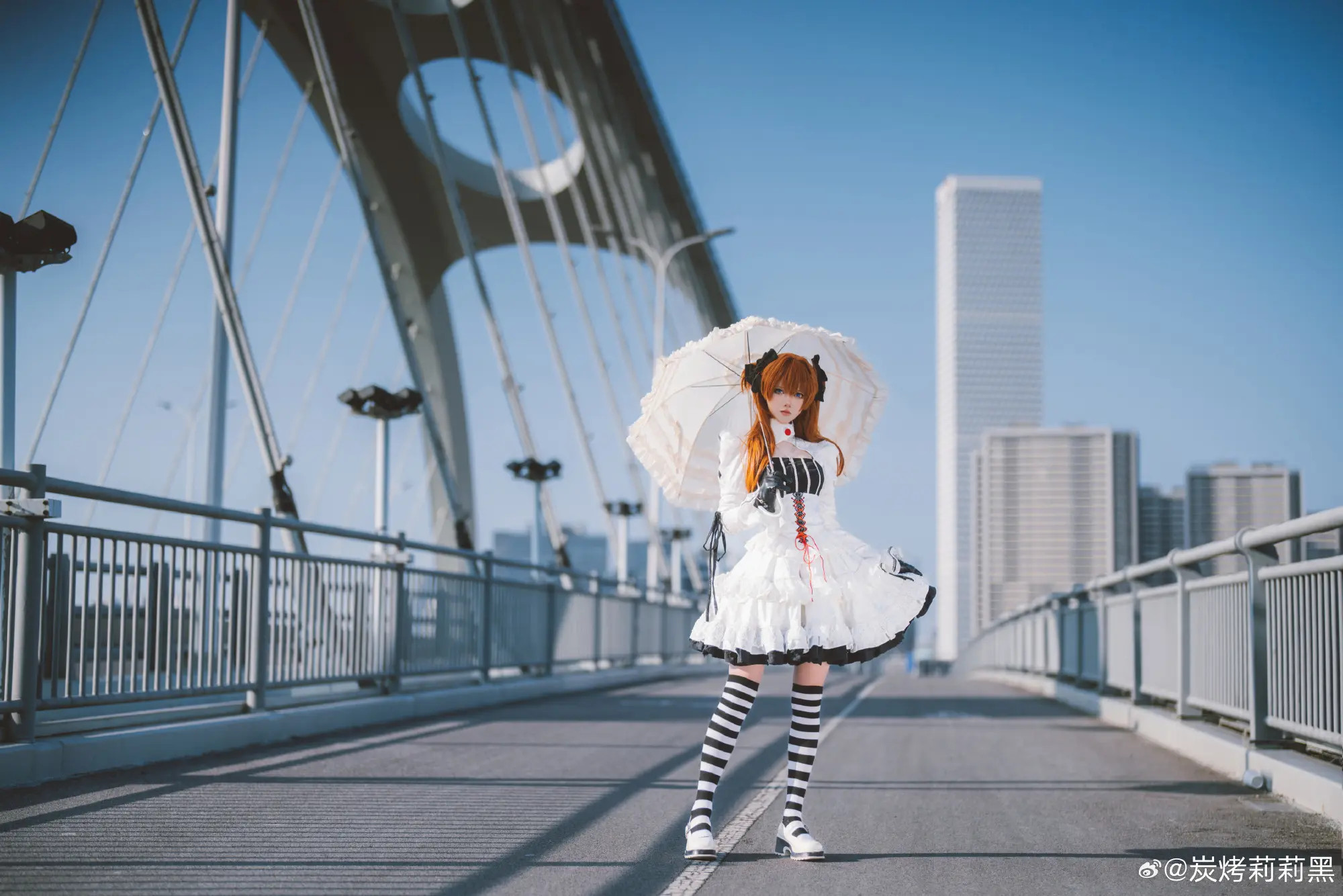 COSPLAY 艳阳下的香香 明日香@炭烤莉莉黑 COSPLAY-第7张