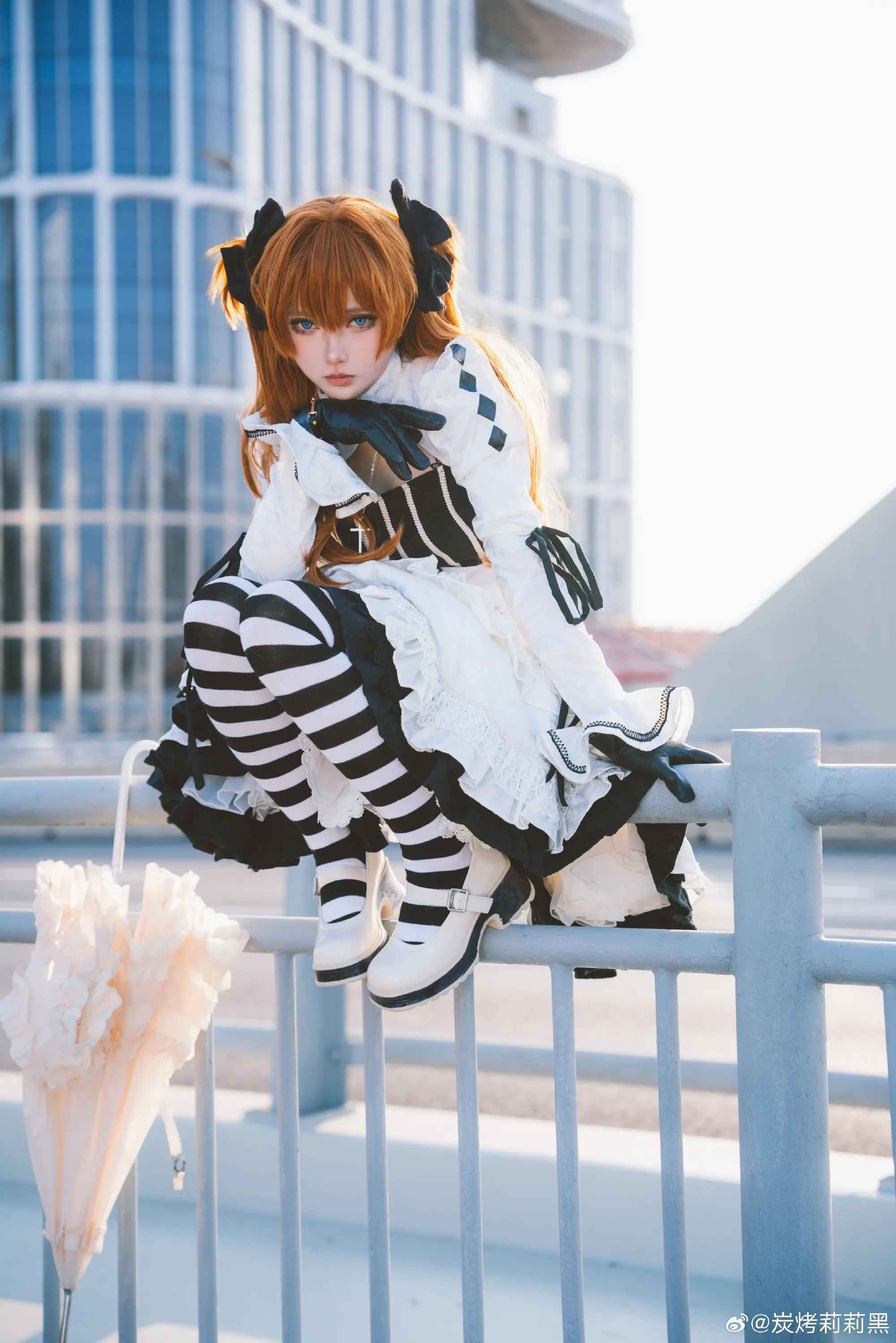 COSPLAY 艳阳下的香香 明日香@炭烤莉莉黑 COSPLAY-第2张