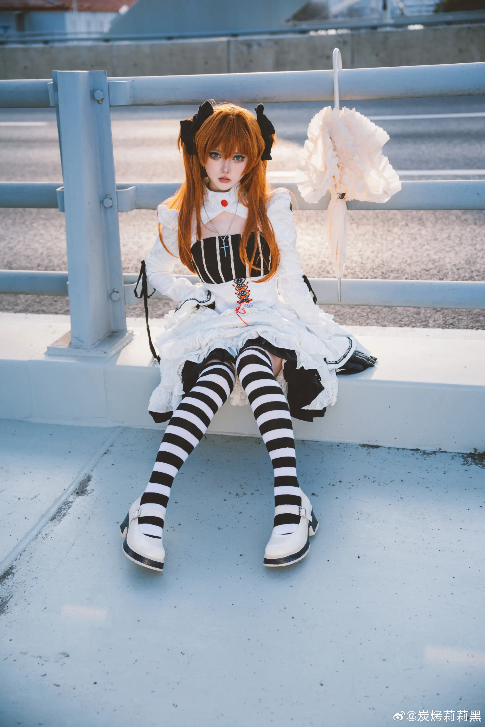 COSPLAY 艳阳下的香香 明日香@炭烤莉莉黑 COSPLAY-第13张