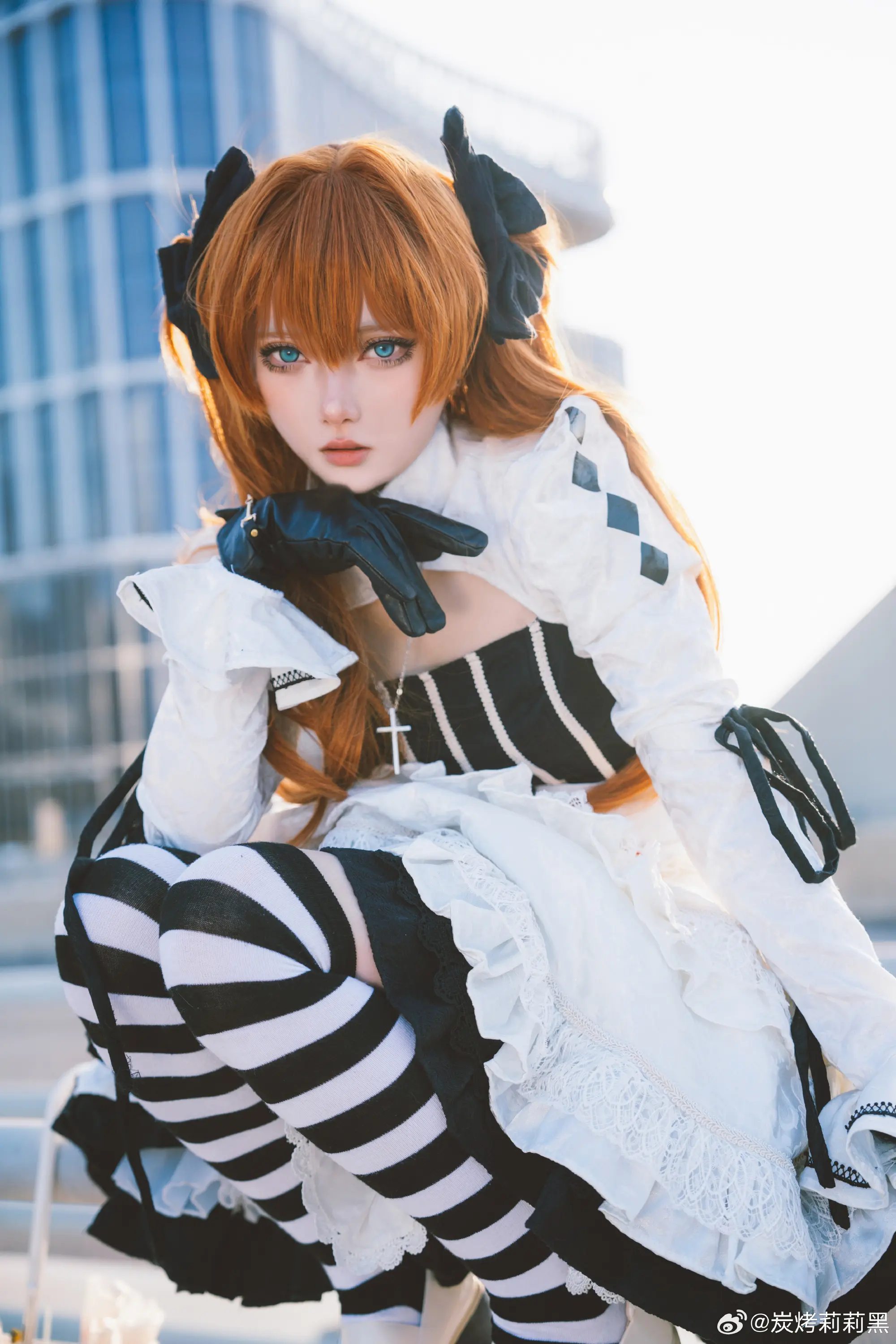 COSPLAY 艳阳下的香香 明日香@炭烤莉莉黑 COSPLAY-第15张