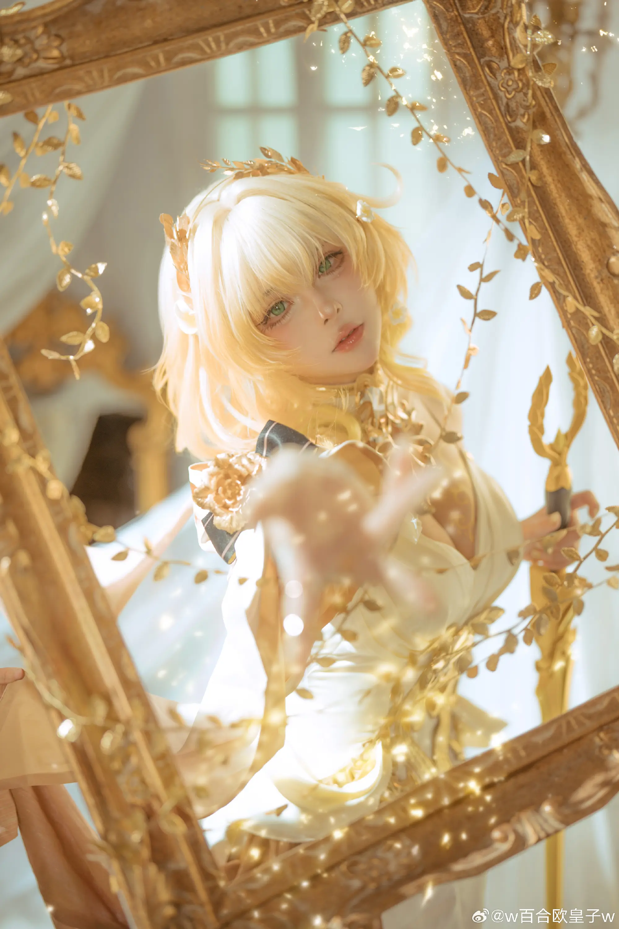 COSPLAY 崩坏星穹铁道 阿格莱雅@w百合欧皇子w-公众号小姨ai