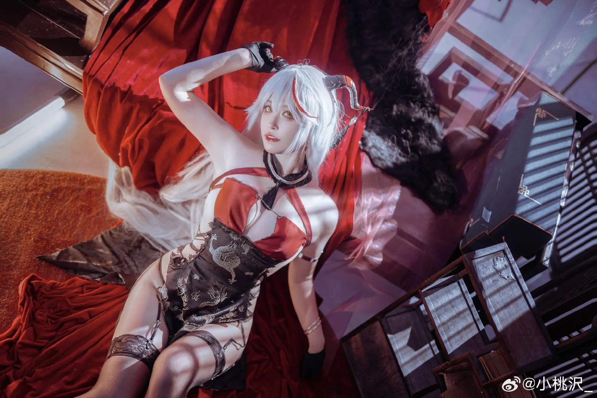 COSPLAY 碧蓝航线 埃吉尔@小桃沢_ COSPLAY-第8张