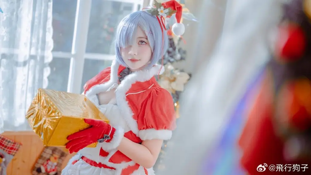 cosplay 𝑯𝒂𝒗𝒆 𝒂 𝒉𝒂𝒑𝒑𝒚 𝑪𝒉𝒓𝒊𝒔𝒕𝒎𝒂𝒔 re:从零开始的异世界生活 蕾姆圣诞ver.@飛行狗子 COSPLAY-第10张
