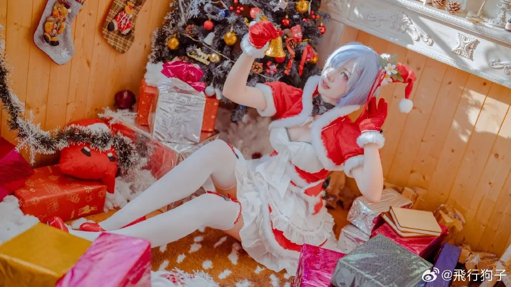 cosplay 𝑯𝒂𝒗𝒆 𝒂 𝒉𝒂𝒑𝒑𝒚 𝑪𝒉𝒓𝒊𝒔𝒕𝒎𝒂𝒔 re:从零开始的异世界生活 蕾姆圣诞ver.@飛行狗子 COSPLAY-第9张