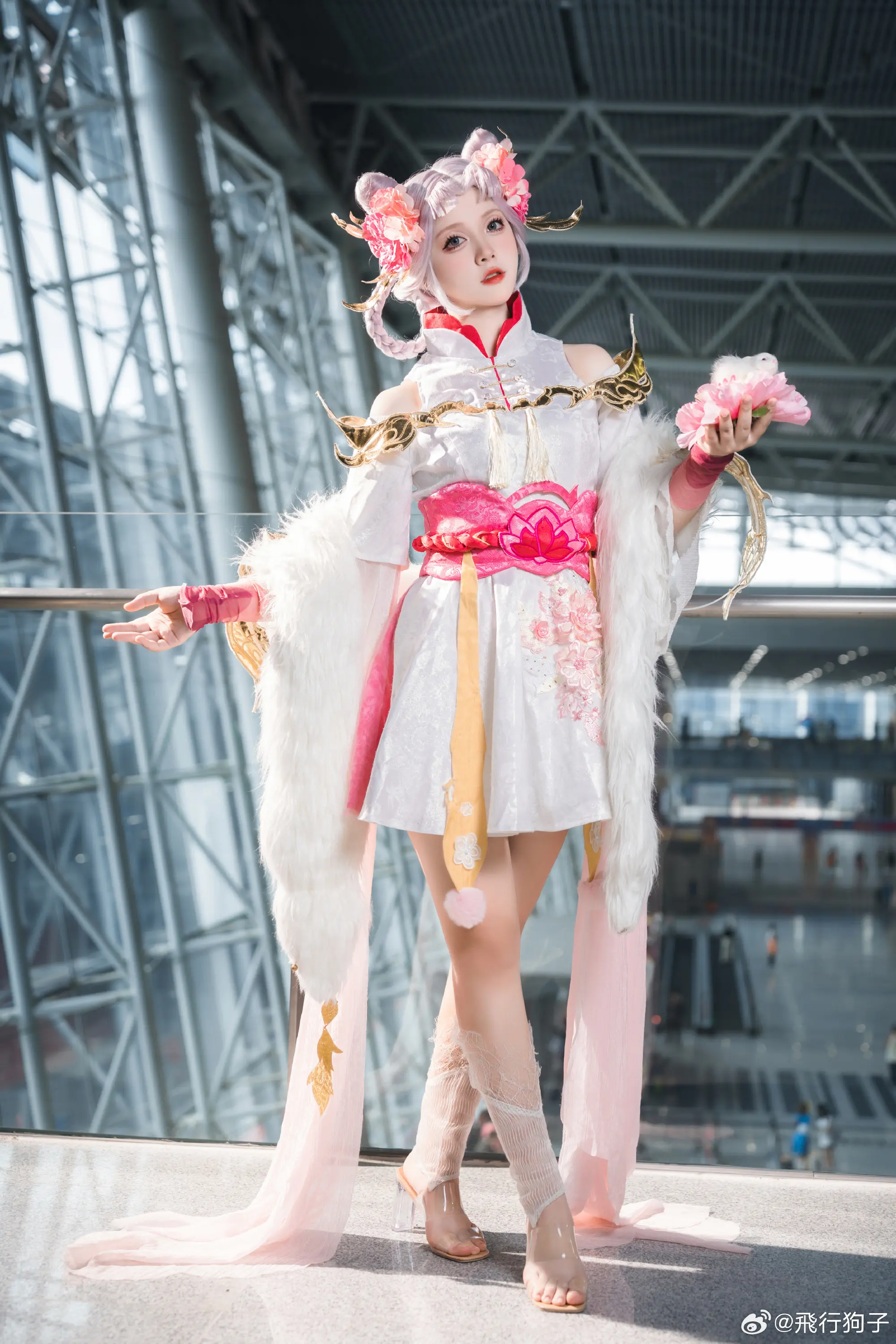 COSPLAY 花开之期 就是约定 嫦娥拒霜思@飛行狗子 COSPLAY-第4张
