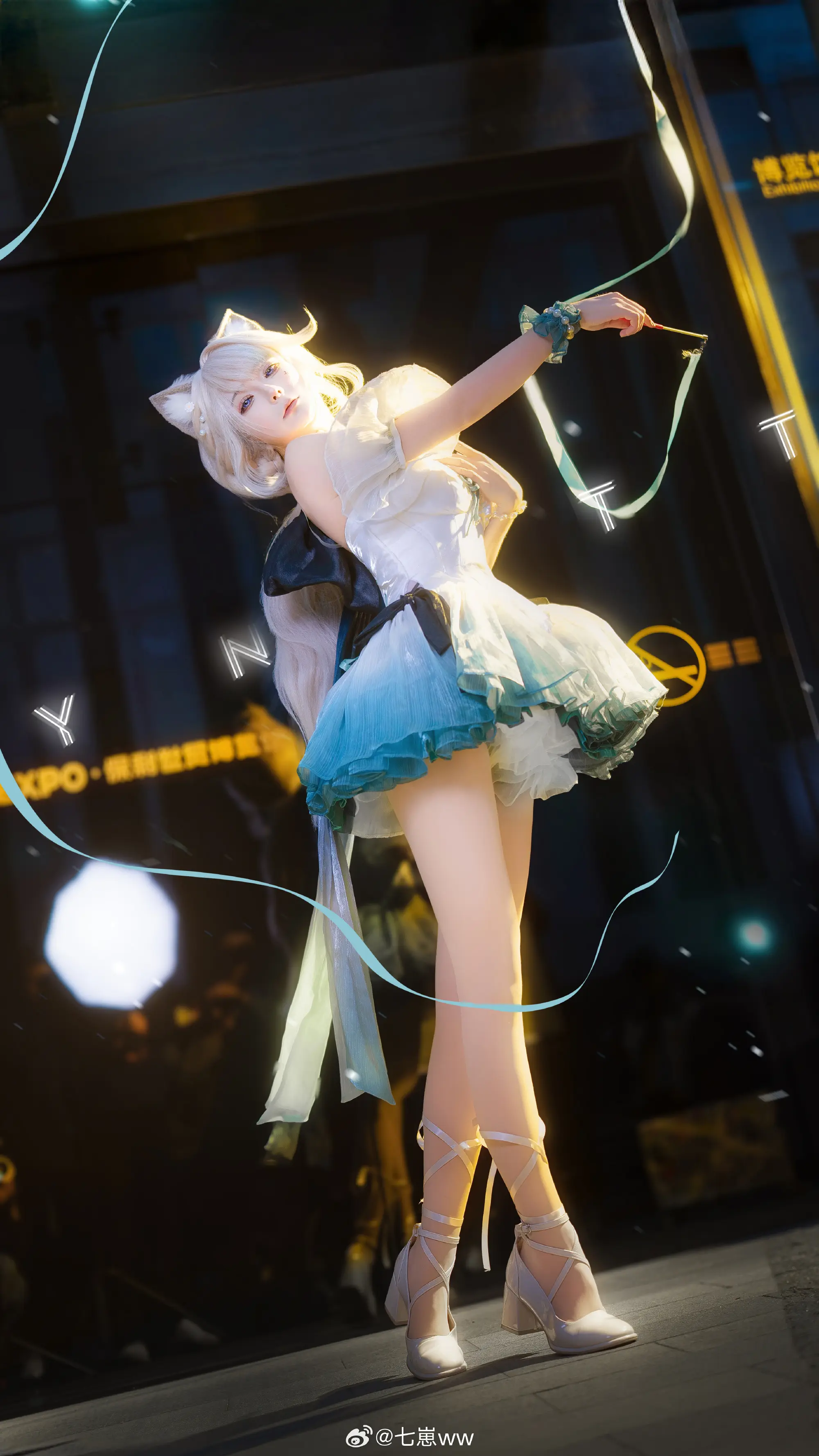 cosplay 别被华丽的表象迷了双眼  原神 琳妮特@七崽ww-公众号小姨ai