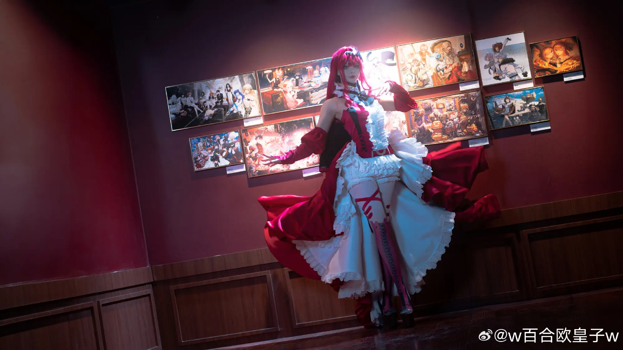 COSPLAY Fate/GrandOrder 妖精骑士崔斯坦/芭万·希 @w百合欧皇子w COSPLAY-第9张