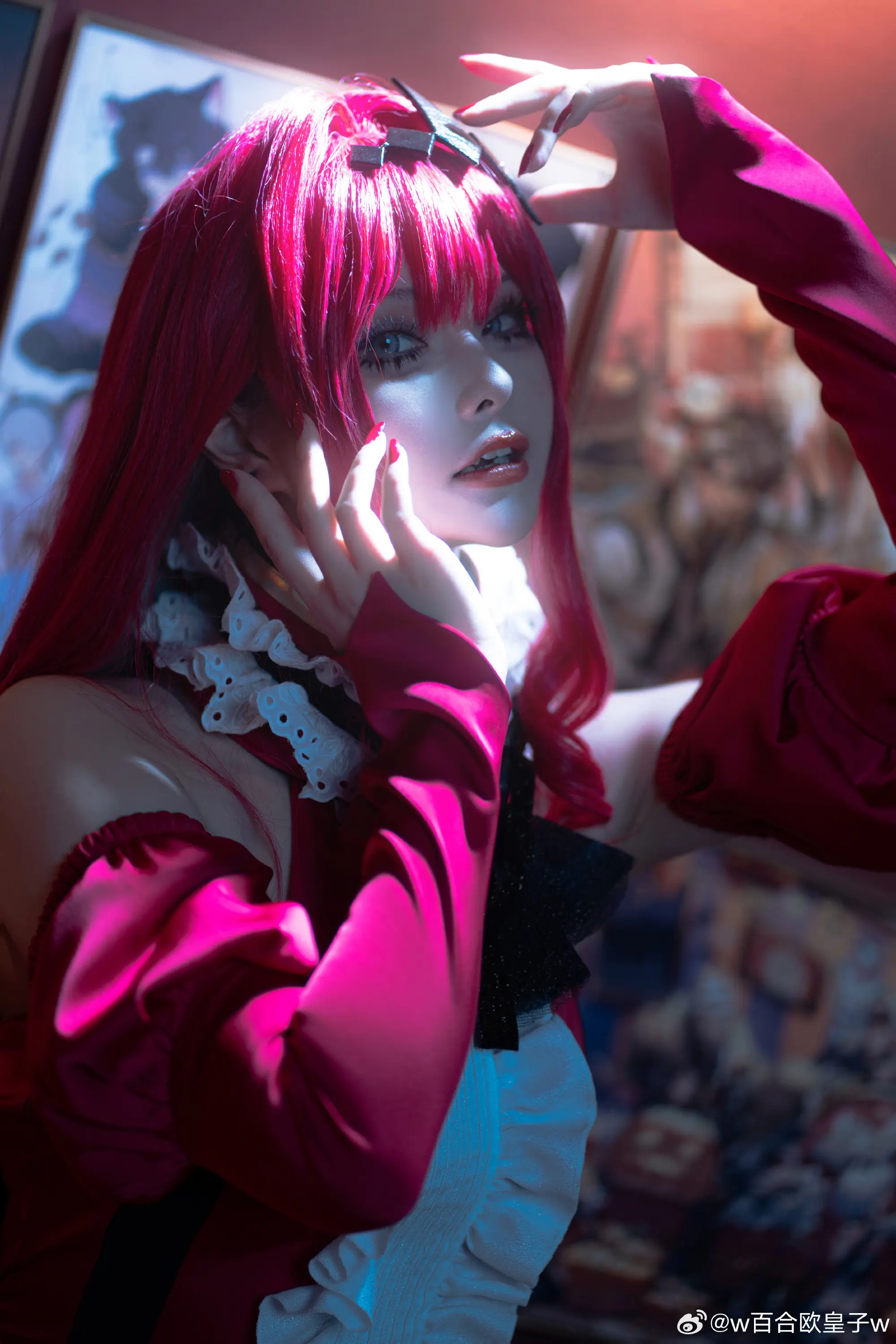 COSPLAY Fate/GrandOrder 妖精骑士崔斯坦/芭万·希 @w百合欧皇子w COSPLAY-第2张