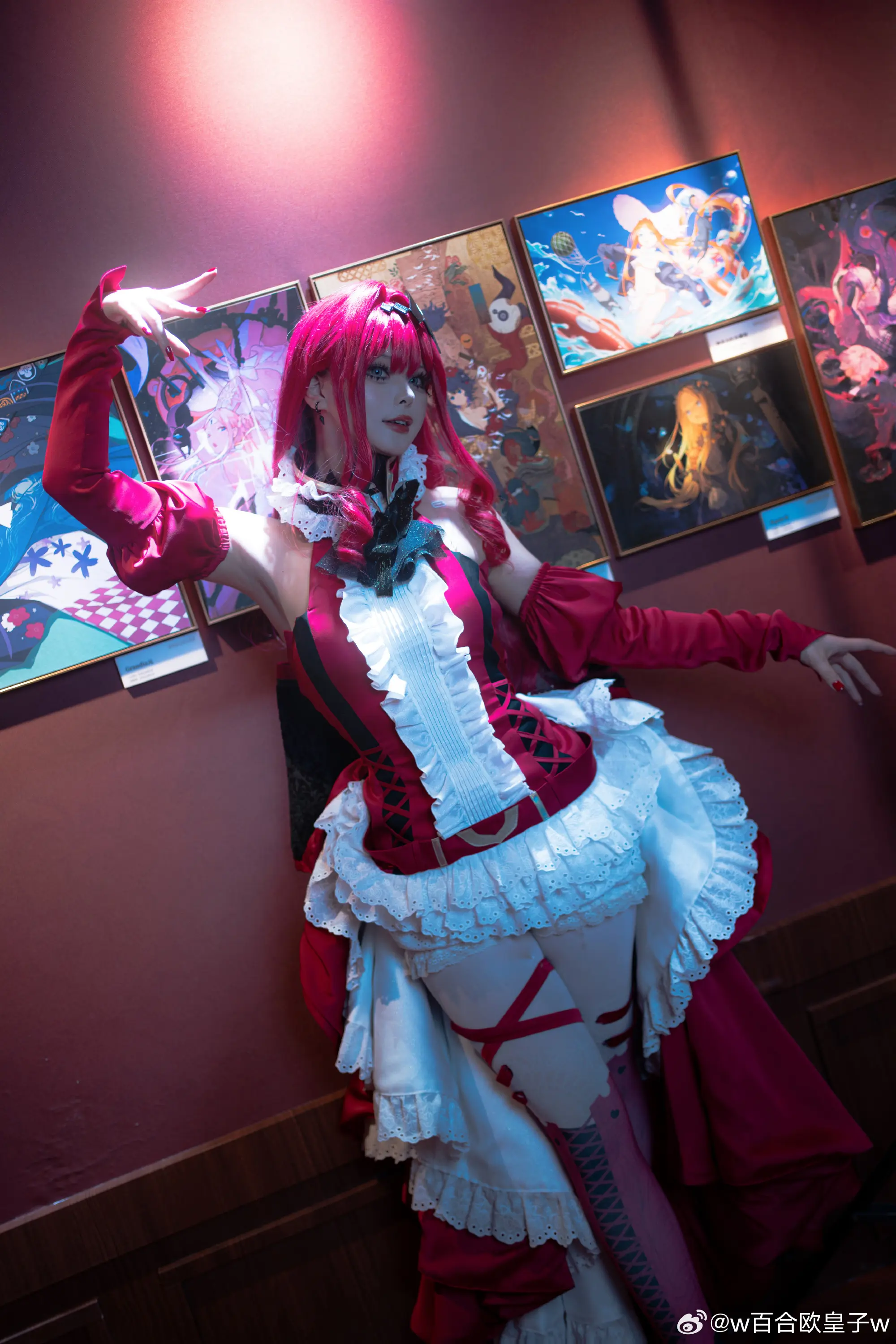 COSPLAY Fate/GrandOrder 妖精骑士崔斯坦/芭万·希 @w百合欧皇子w COSPLAY-第4张