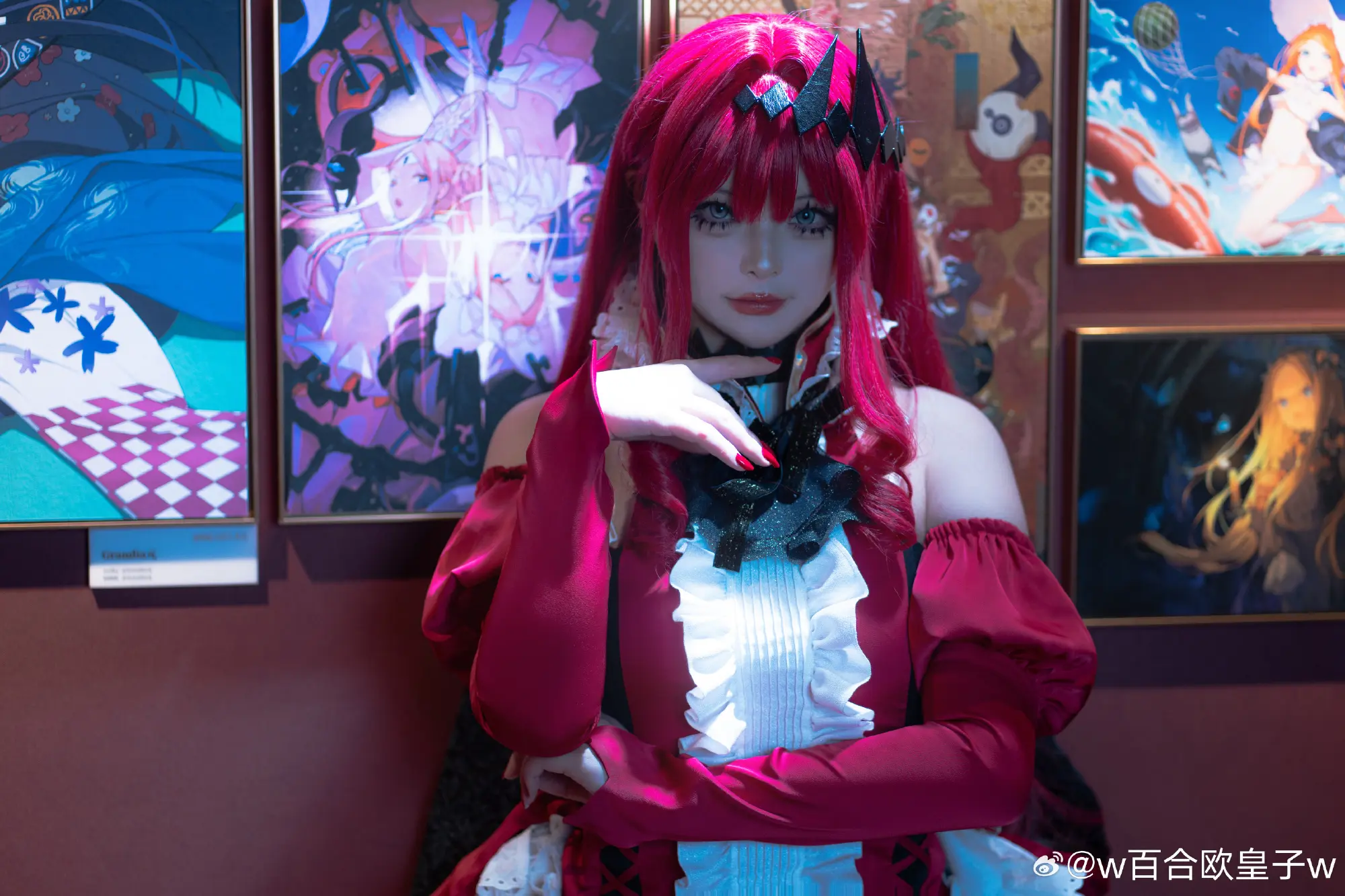 COSPLAY Fate/GrandOrder 妖精骑士崔斯坦/芭万·希 @w百合欧皇子w COSPLAY-第5张