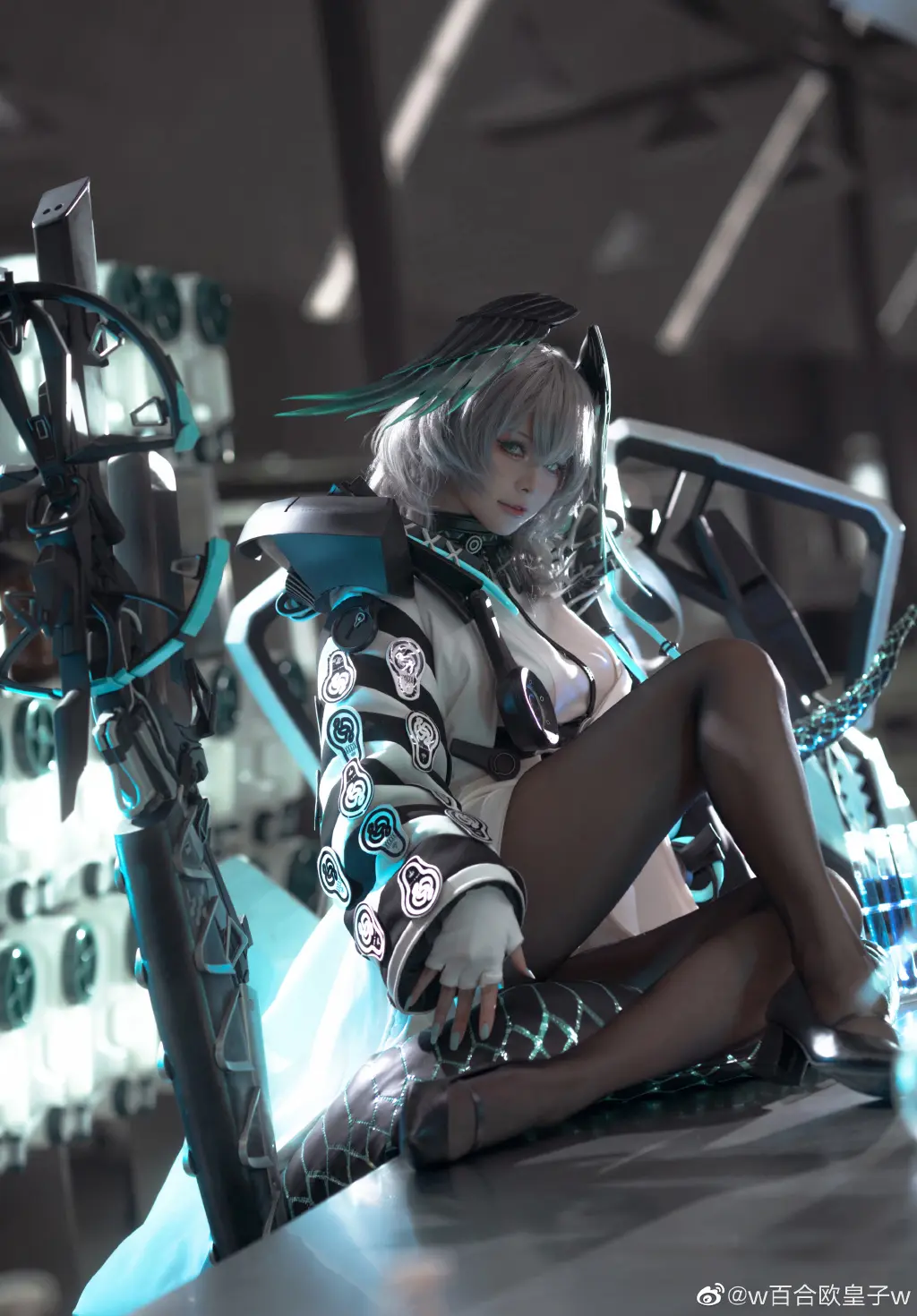 COSPLAY 明日方舟 //霍尔海雅@w百合欧皇子w COSPLAY-第6张