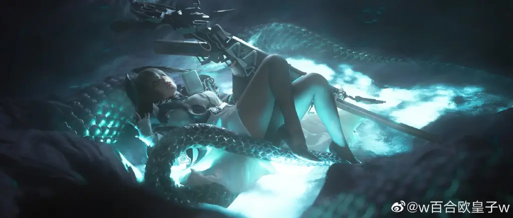 COSPLAY 明日方舟 //霍尔海雅@w百合欧皇子w COSPLAY-第4张