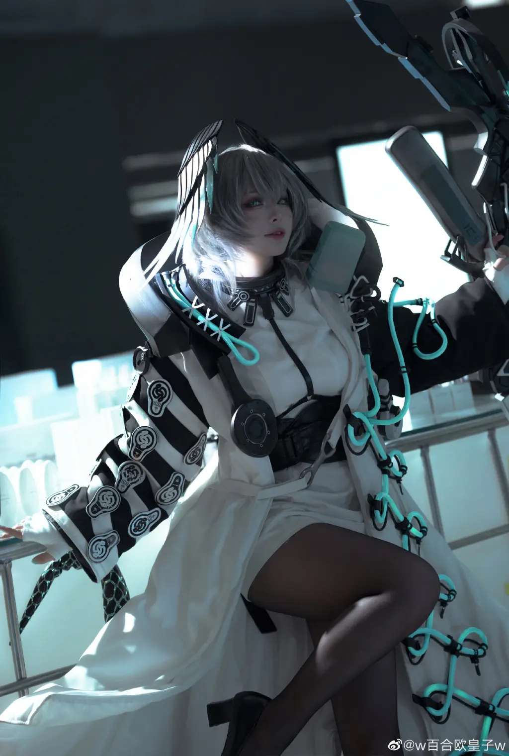 COSPLAY 明日方舟 //霍尔海雅@w百合欧皇子w-公众号小姨ai