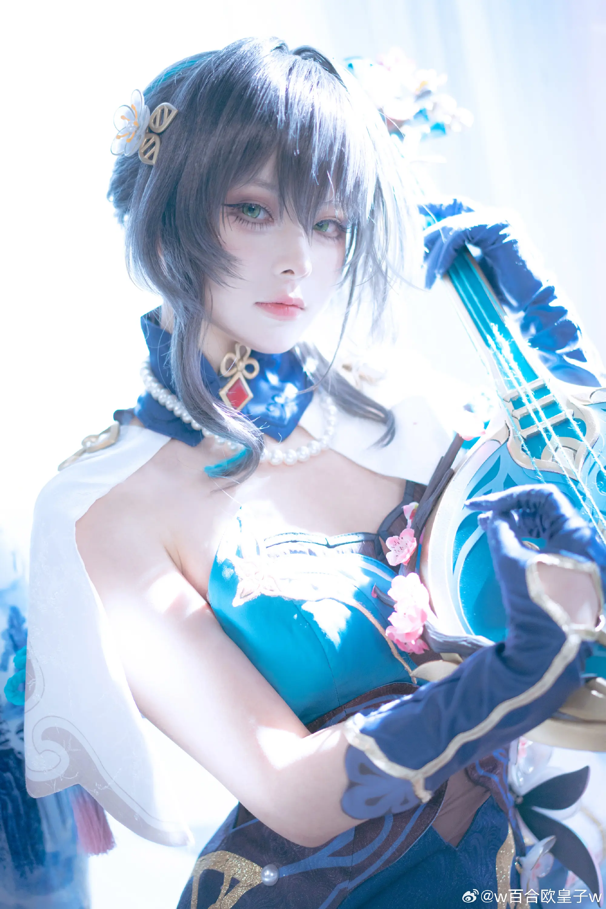 cosplay 她抹去一指琼绸碎玉，冰雪玎玲 崩坏:星穹铁道 阮梅@w百合欧皇子w COSPLAY-第14张