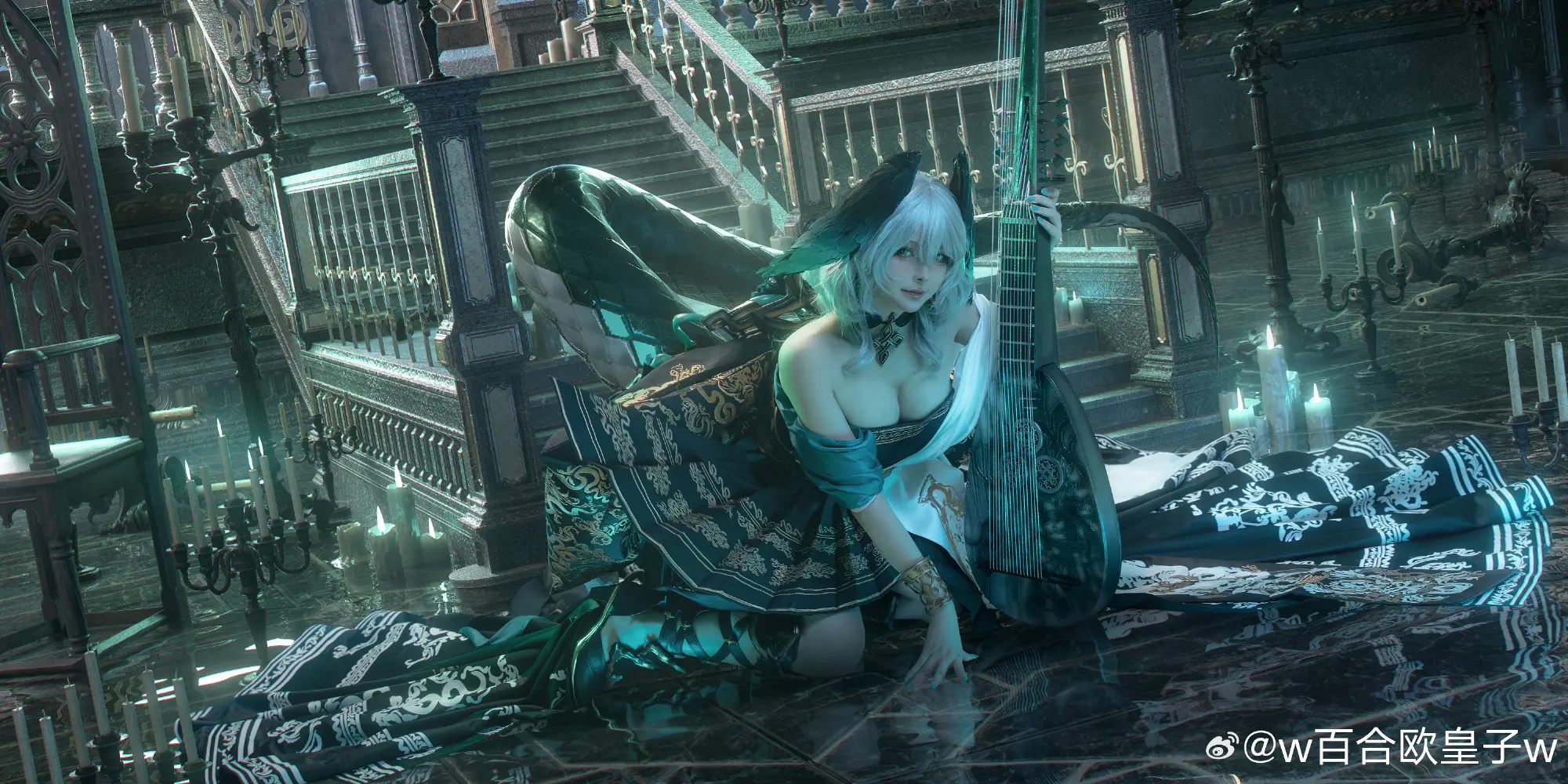 COSPLAY 明日方舟 霍尔海雅-历世流风@w百合欧皇子w COSPLAY-第17张