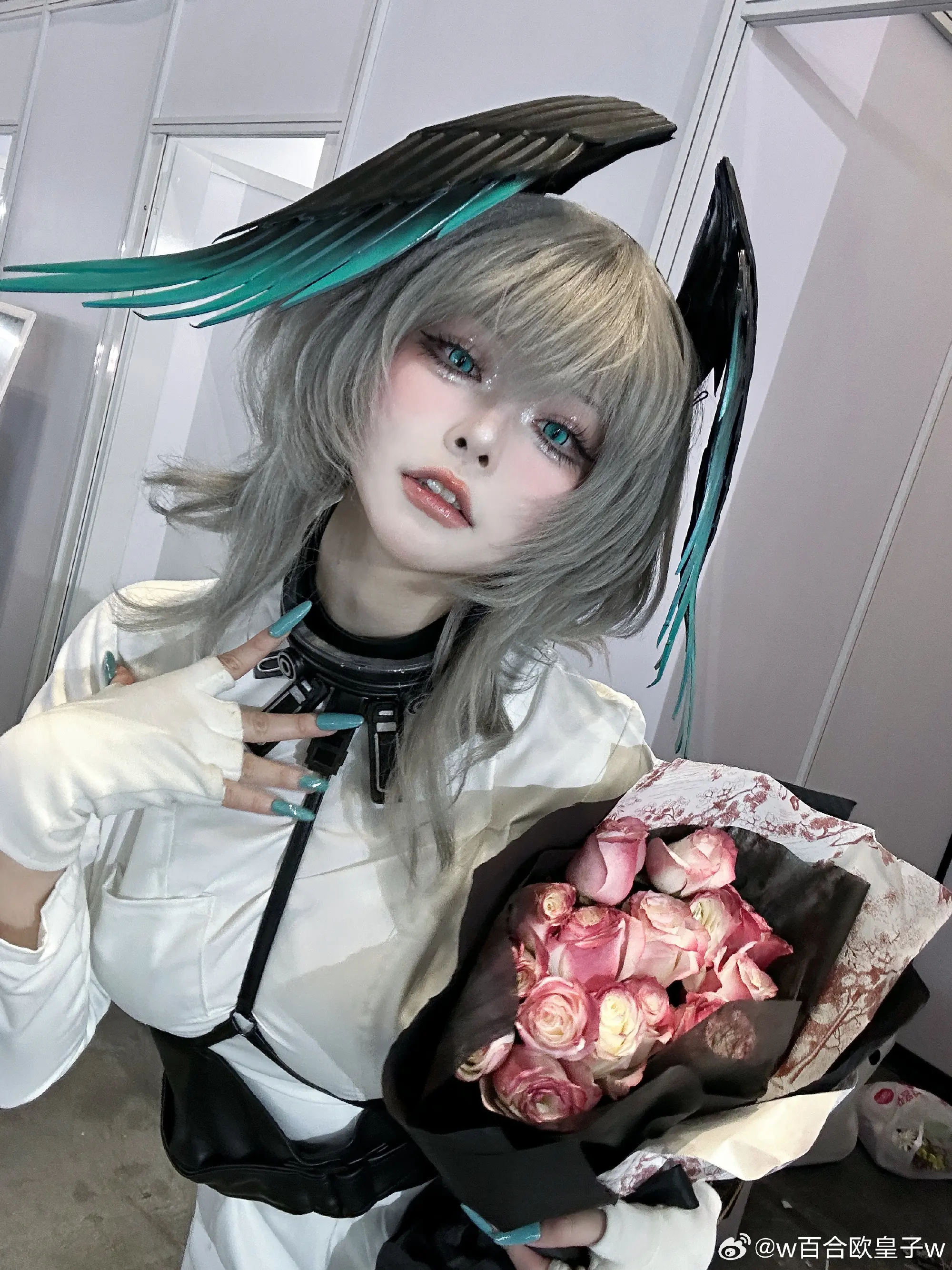 COSPLAY 明日方舟 今天最后一天霍尔海雅～@w百合欧皇子w COSPLAY-第2张