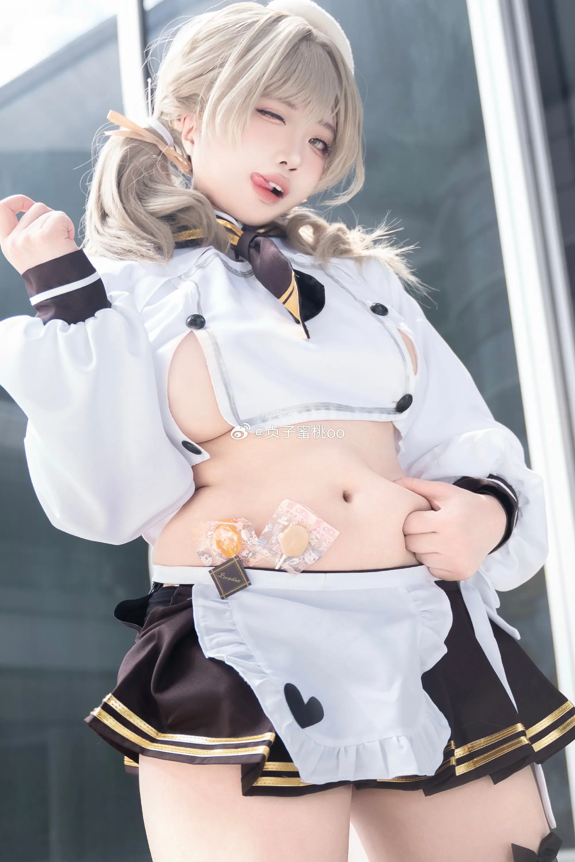动漫Coser@贞子蜜桃oo 胜利女神-公众号小姨ai
