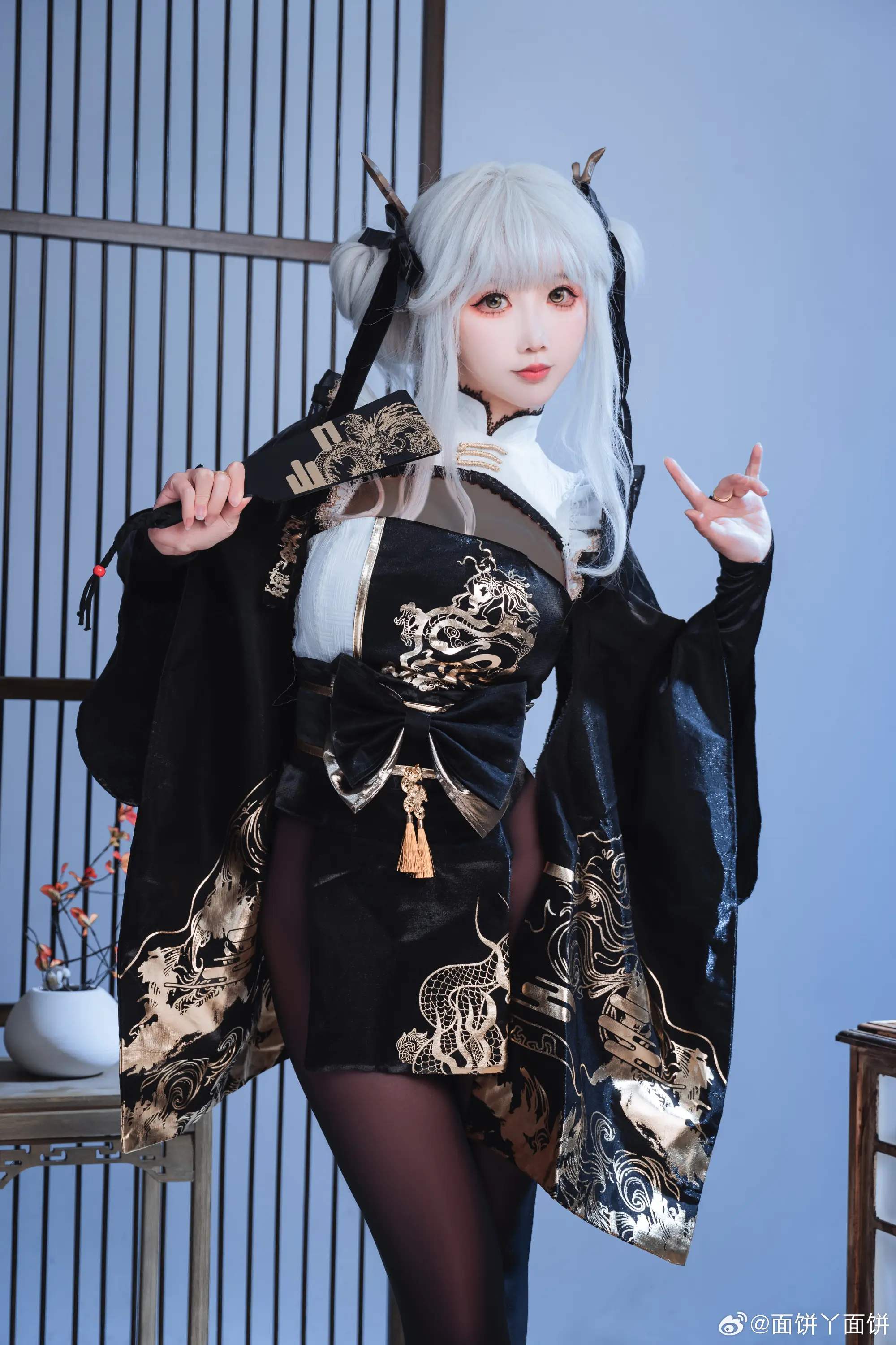 COSPLAY nikke:胜利女神 白兔🐰布兰儿@面饼丫面饼-公众号小姨ai