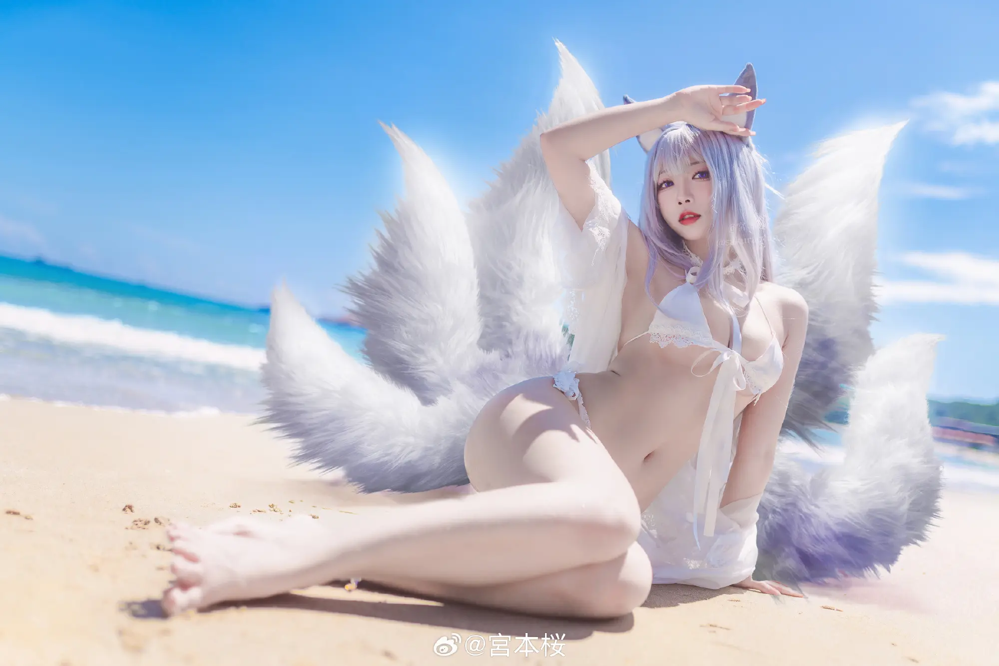 COSPLAY 碧蓝航线 信浓-雅夢の白浜@宮本桜 COSPLAY-第4张