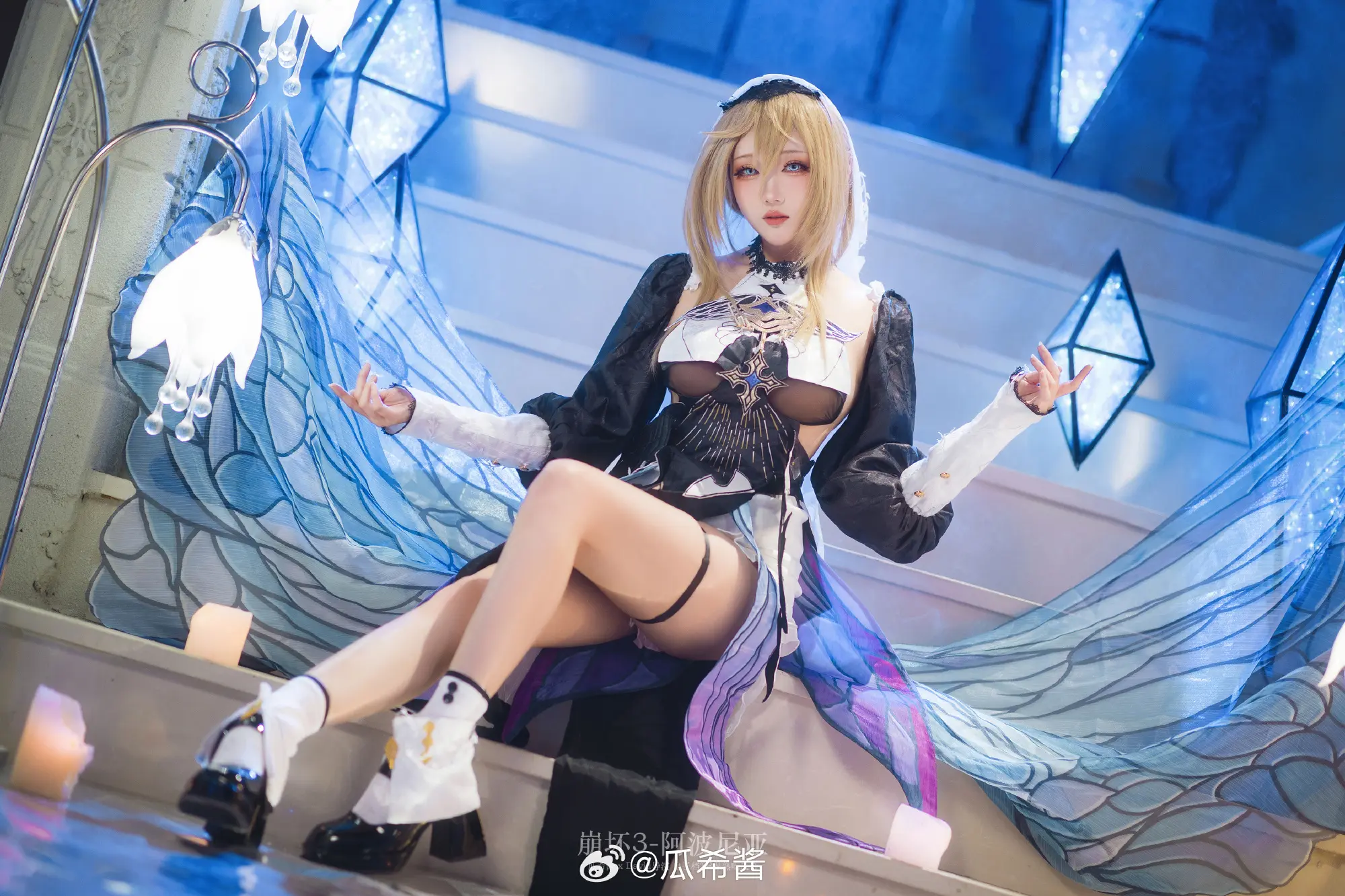 cosplay 崩坏3 🦋阿波尼亚🦋@瓜希酱 COSPLAY-第10张