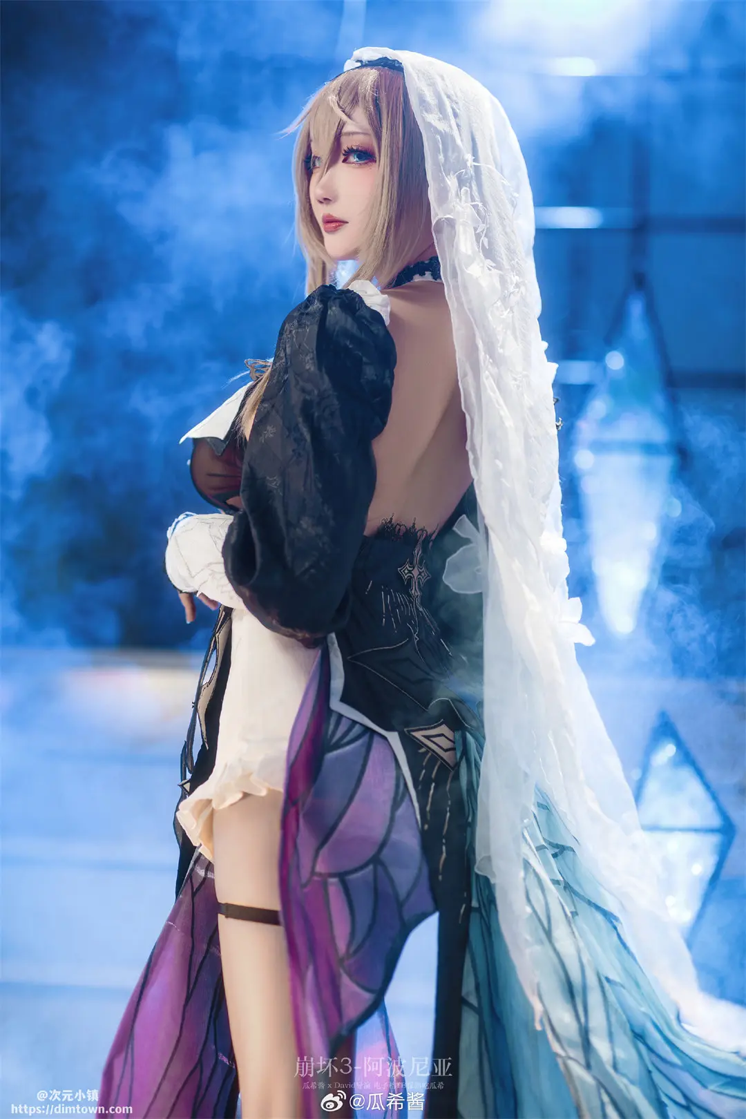 cosplay 崩坏3 🦋阿波尼亚🦋@瓜希酱 COSPLAY-第2张