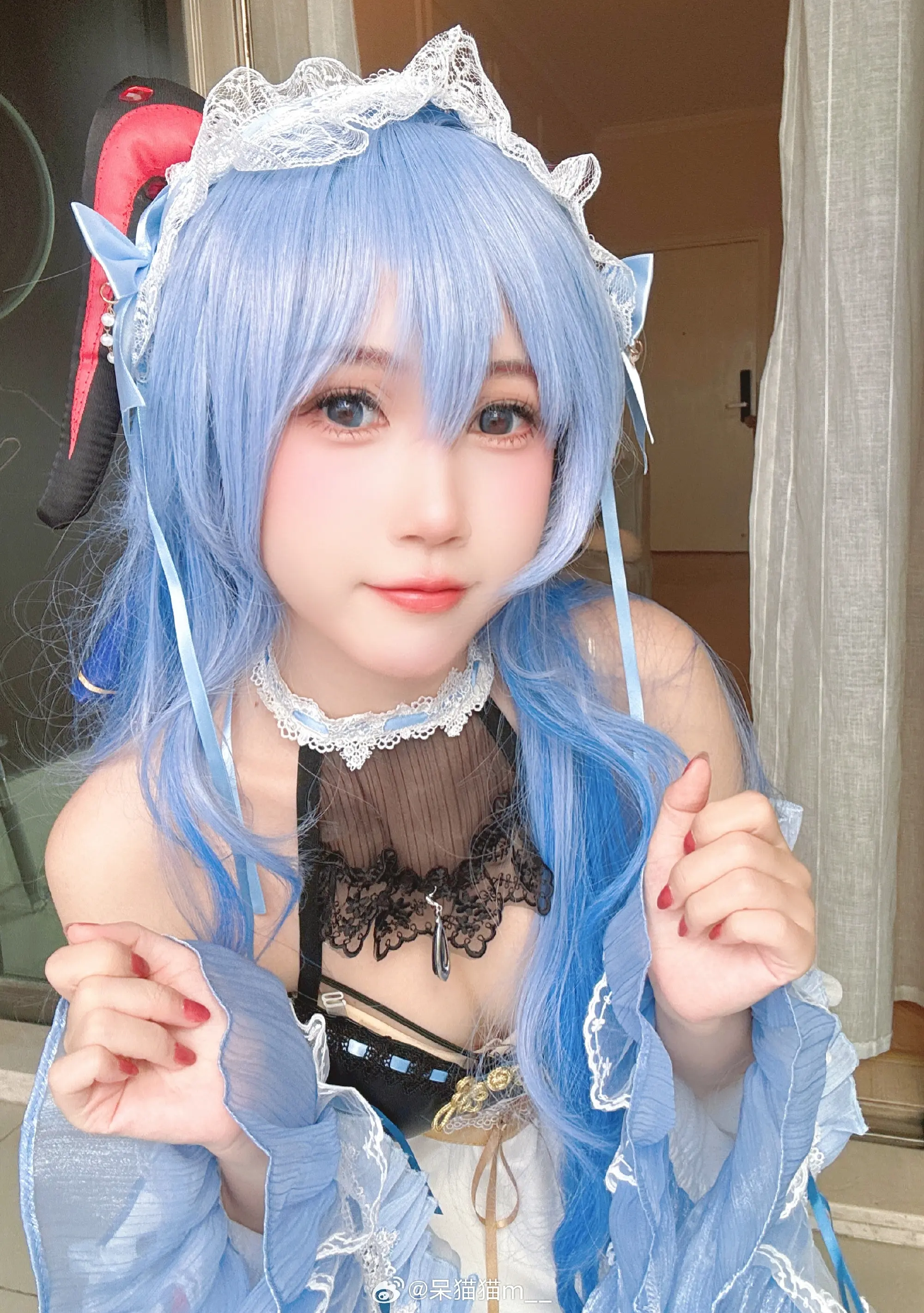 COSPLAY 原神 甘雨cos 同人女仆@呆猫猫m__ COSPLAY-第6张