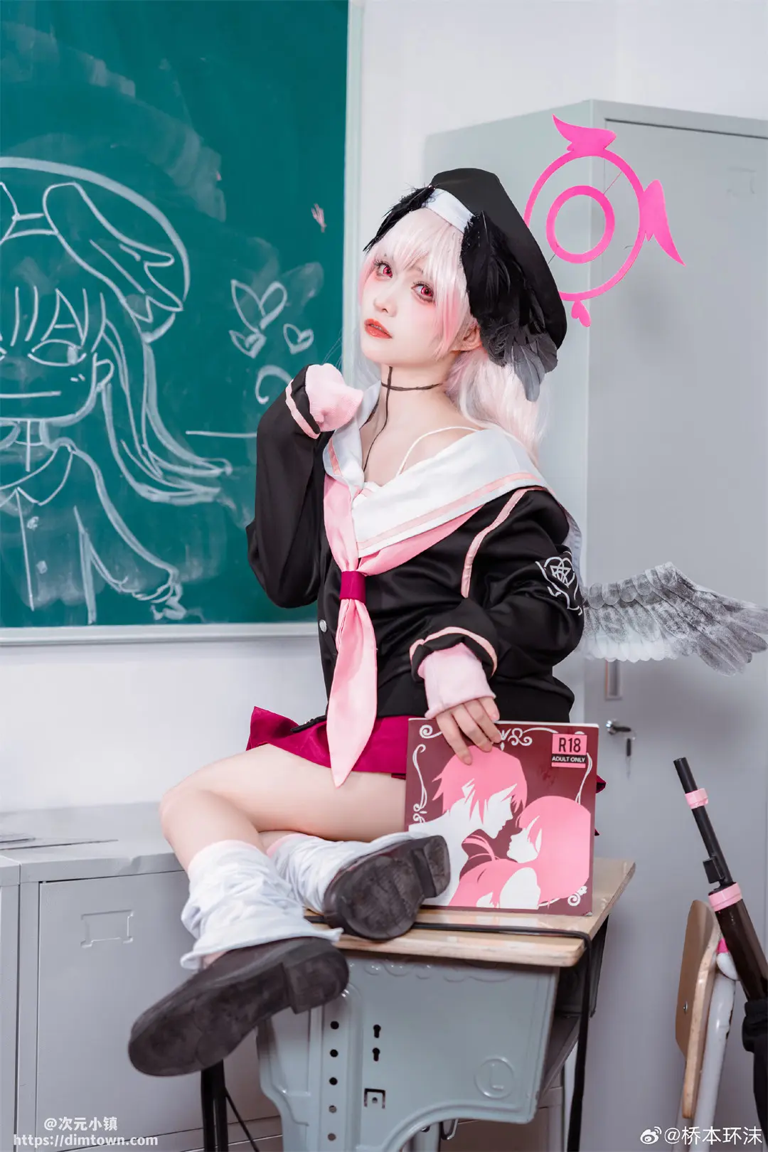 COSPLAY 蔚蓝档案 下江小春@桥本环沫 COSPLAY-第5张