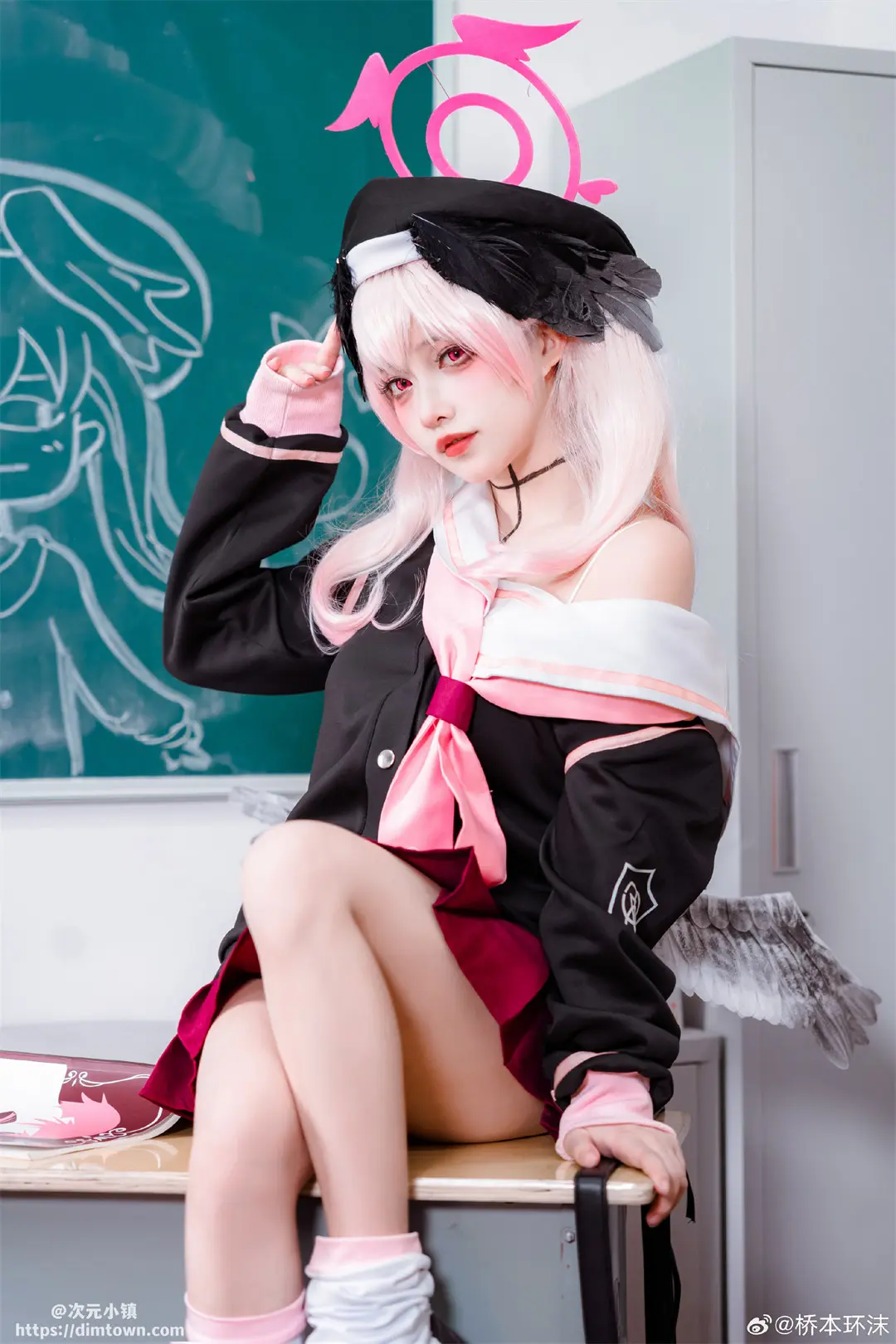 COSPLAY 蔚蓝档案 下江小春@桥本环沫 COSPLAY-第3张