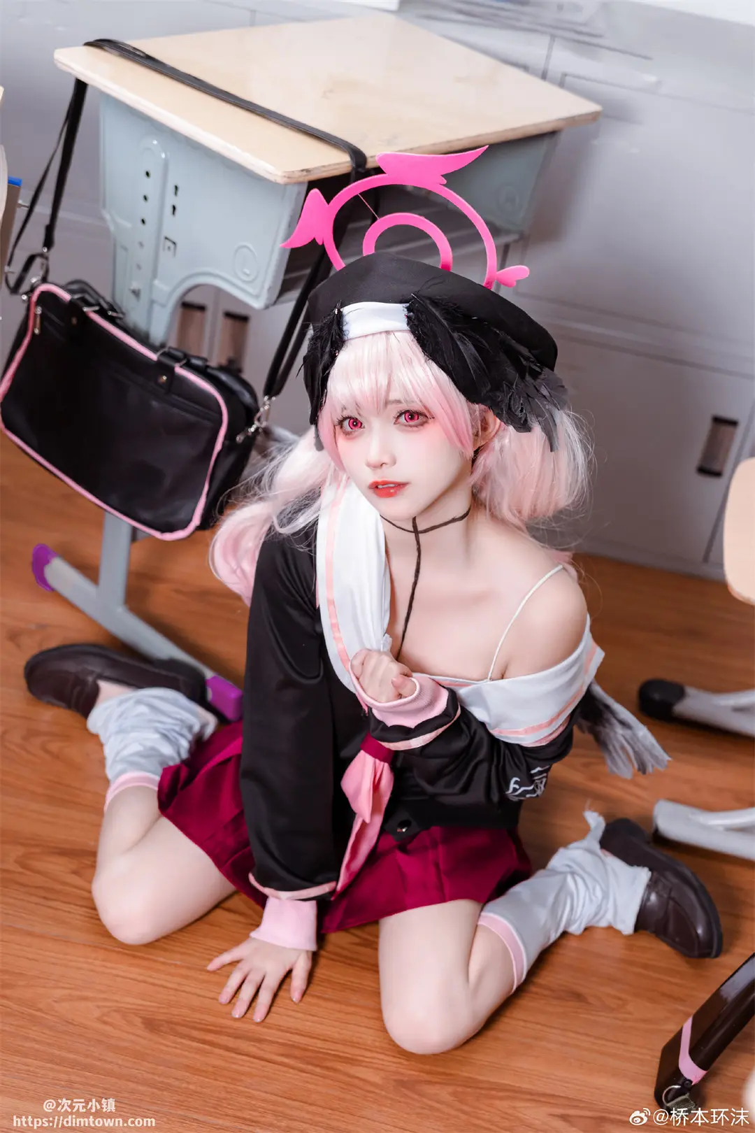 COSPLAY 蔚蓝档案 下江小春@桥本环沫-公众号小姨ai