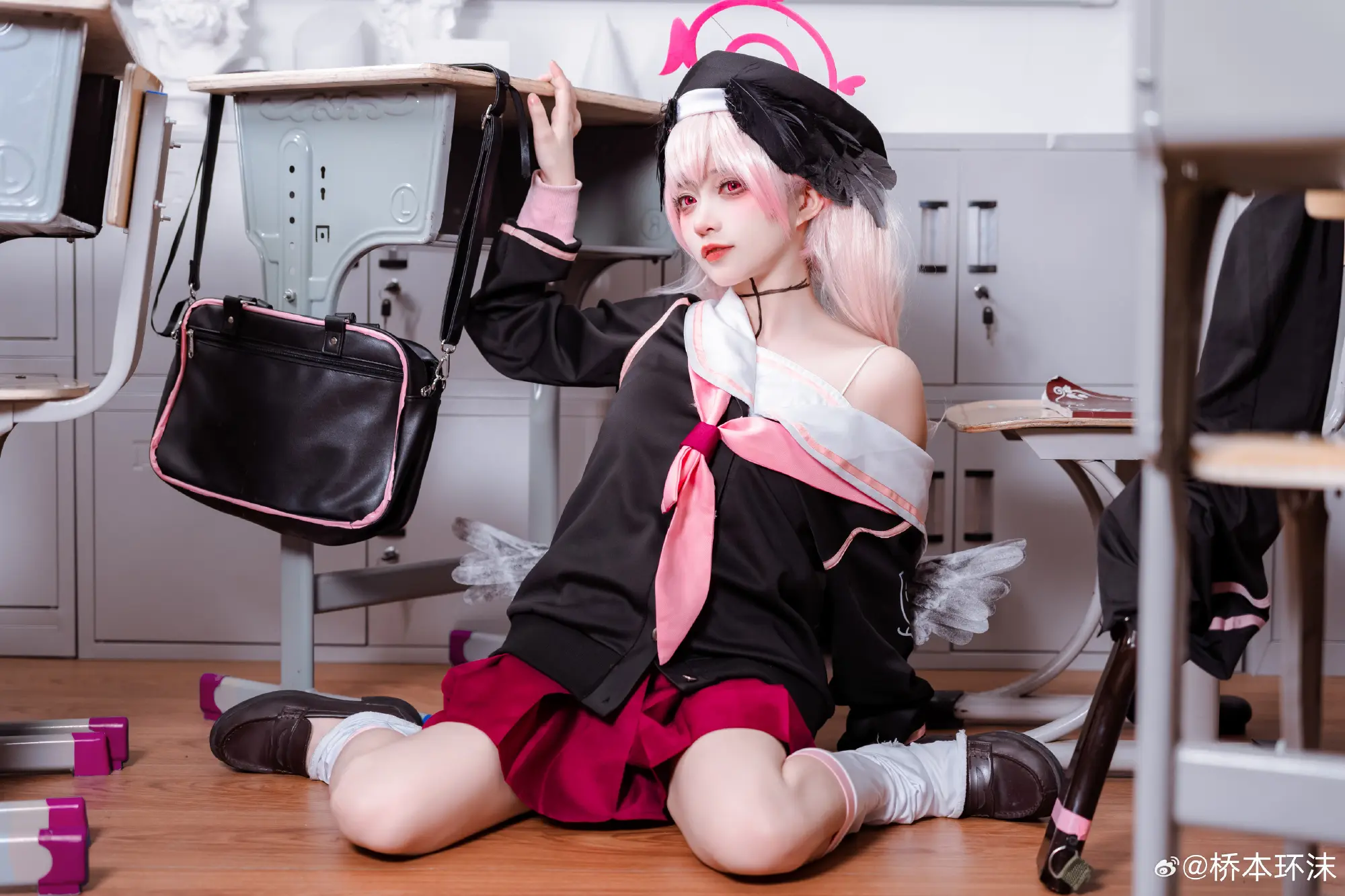 COSPLAY 蔚蓝档案 下江小春@桥本环沫 COSPLAY-第6张